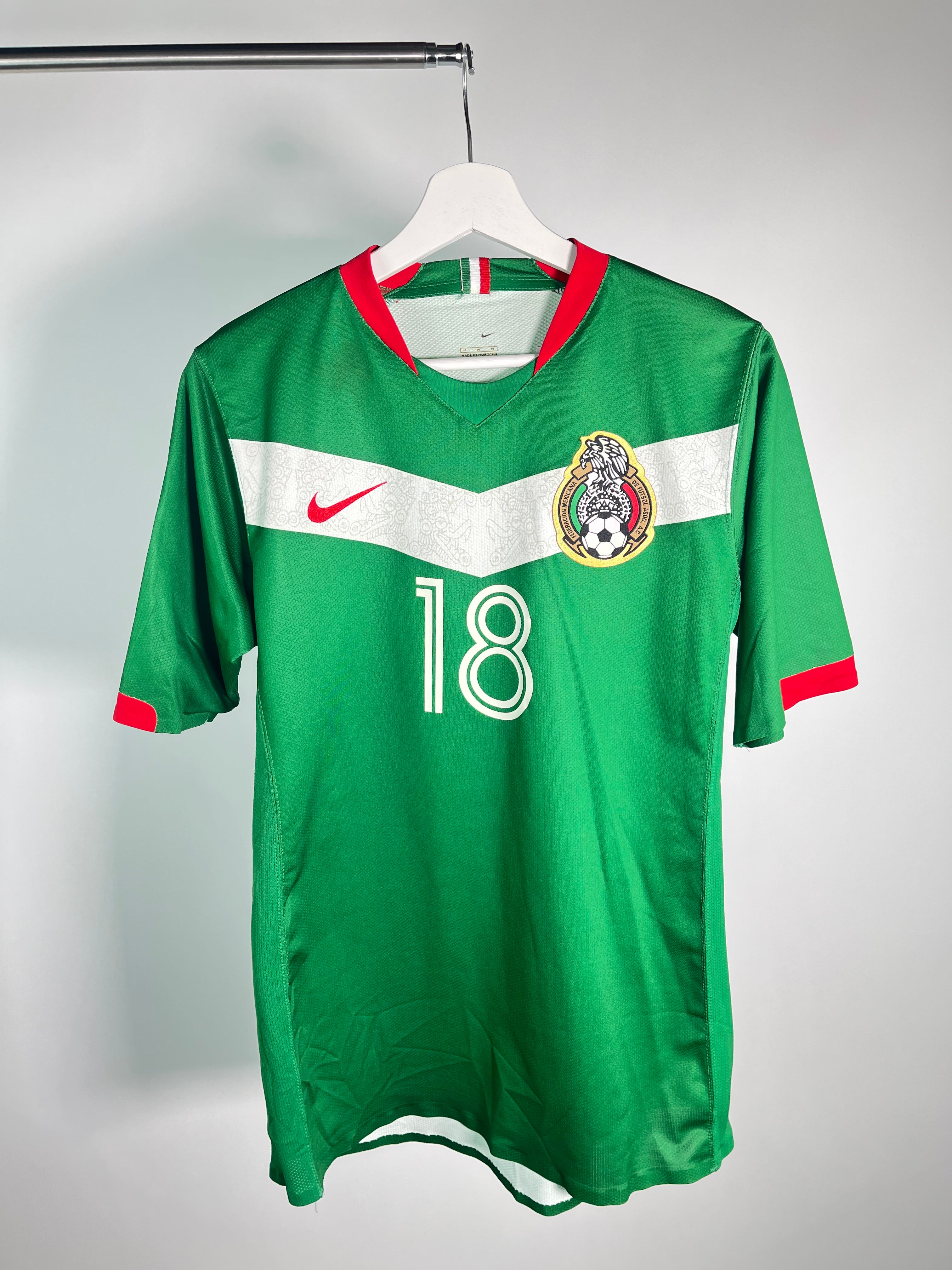 Jersey México Local 2006 2007 Versión Jugador Andrés Guardado (M)