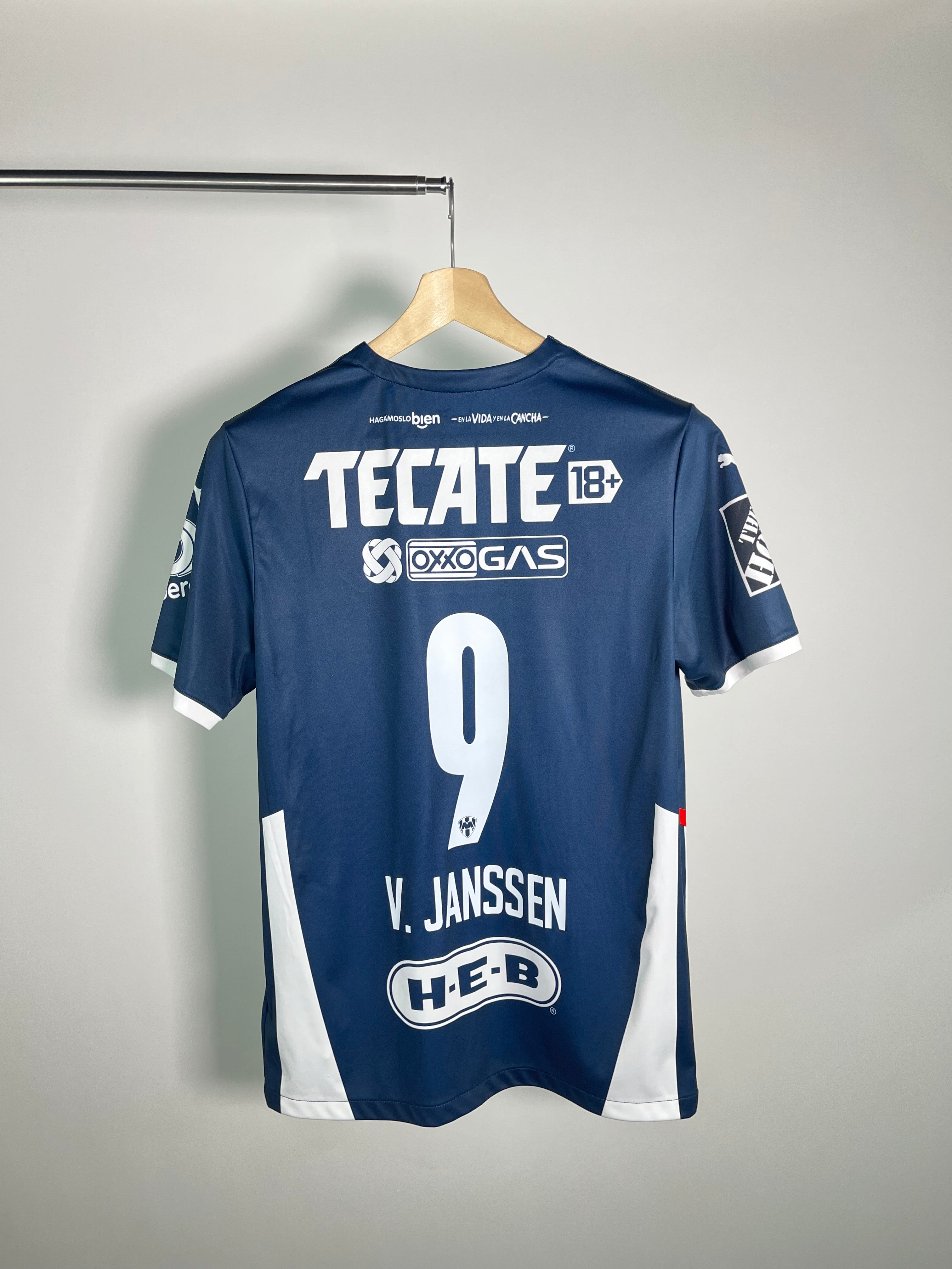 Jersey Rayados Monterrey Local 2021 2022 Vincent Janssen (M)