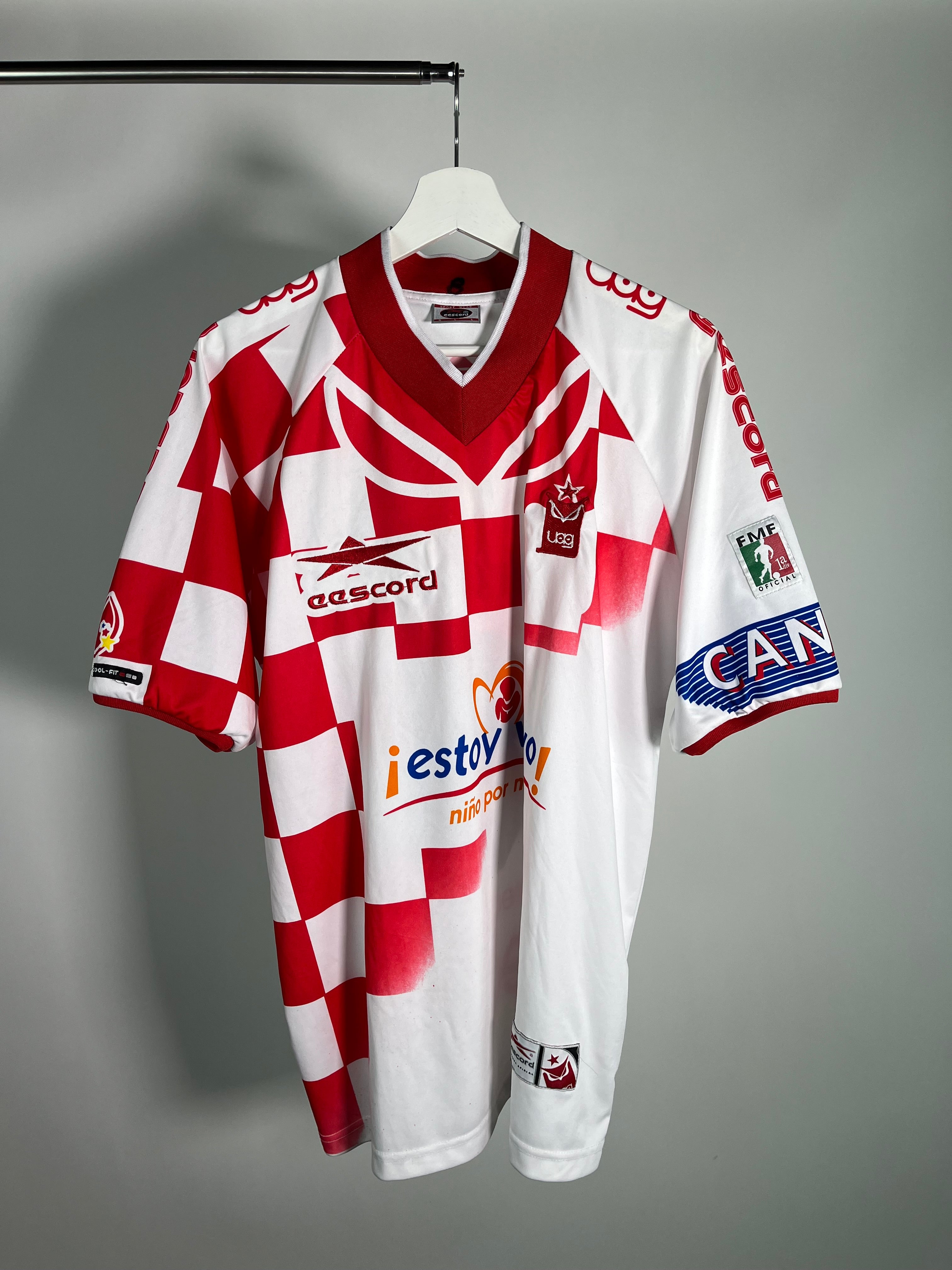 Jersey Tecos Local 2000 2001 Match Worn Gilberto Adame (L)