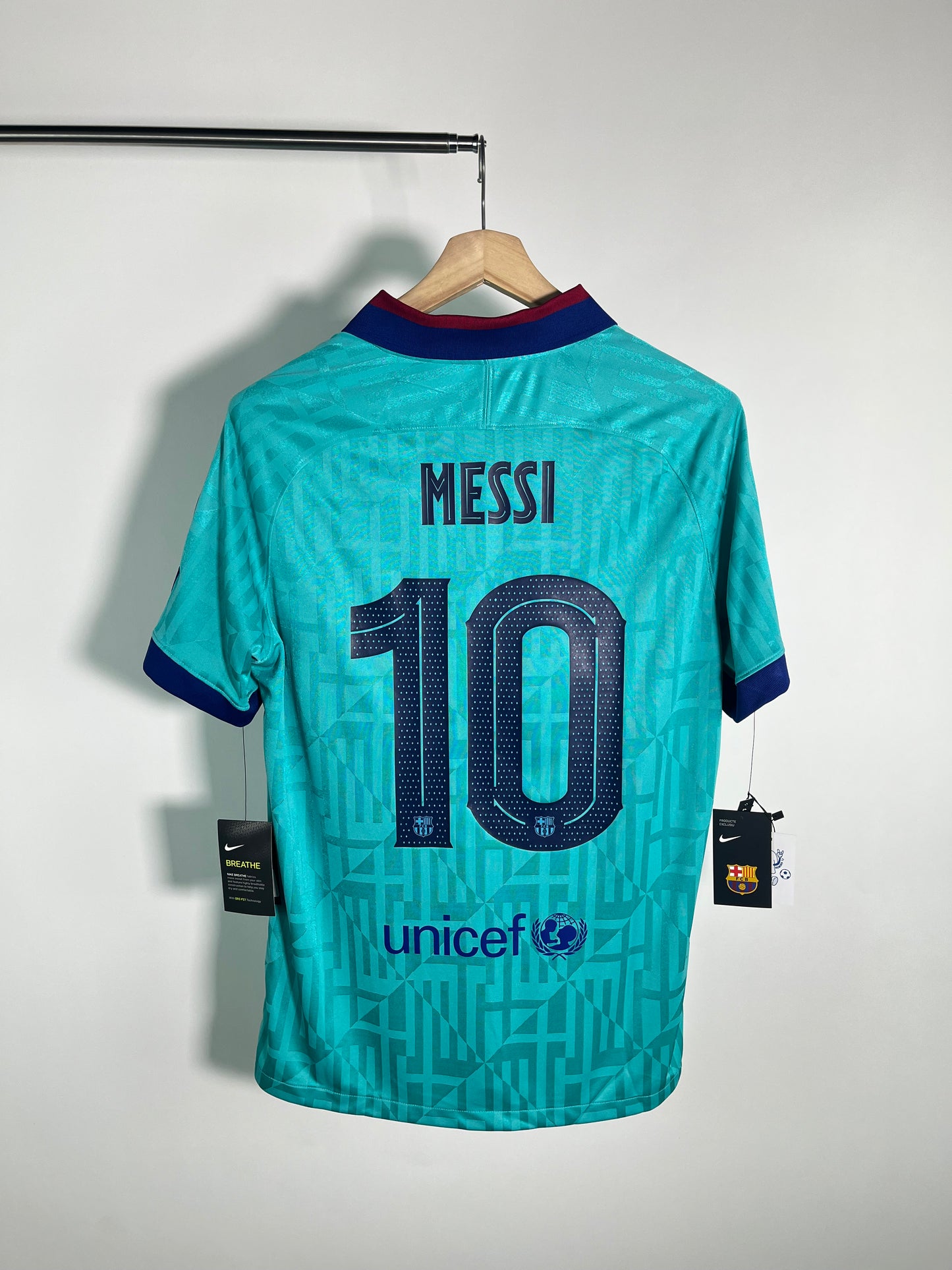 Jersey Barcelona Tercera 2019 2020 *C/Etiquetas* Champions League Lionel Messi (L)