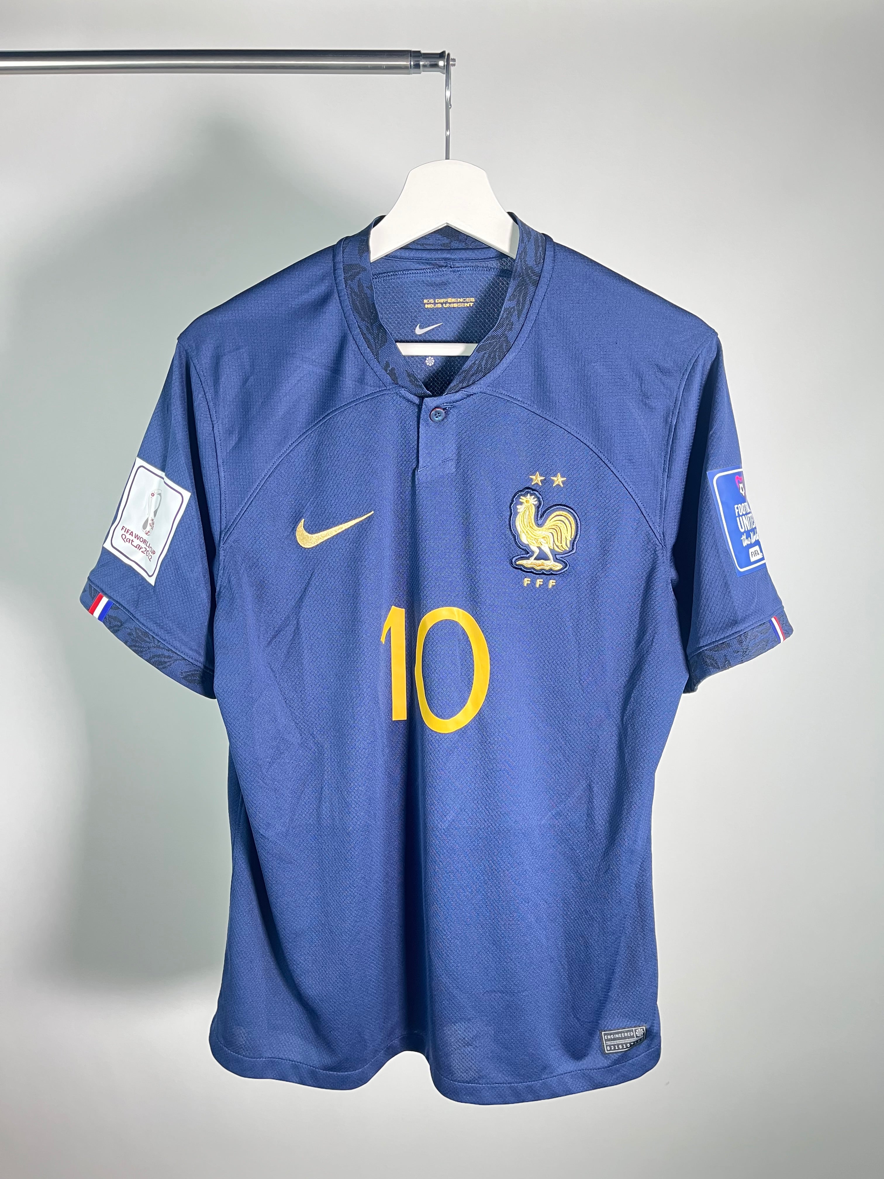 Jersey Francia Local 2022 2024 Kylian Mbappé (L)