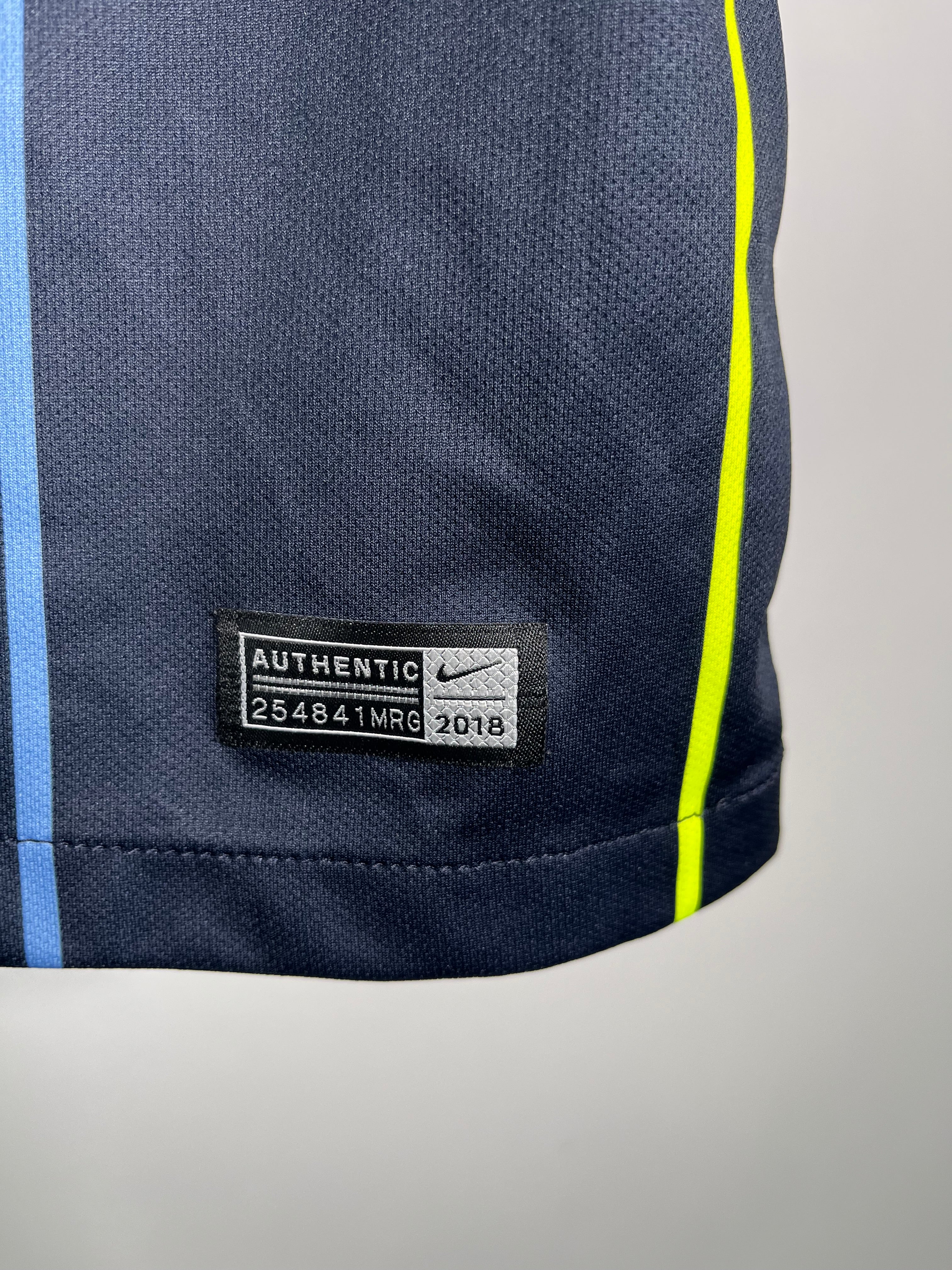 Jersey Manchester City Visita 2018 2019 Kevin De Bruyne (S)