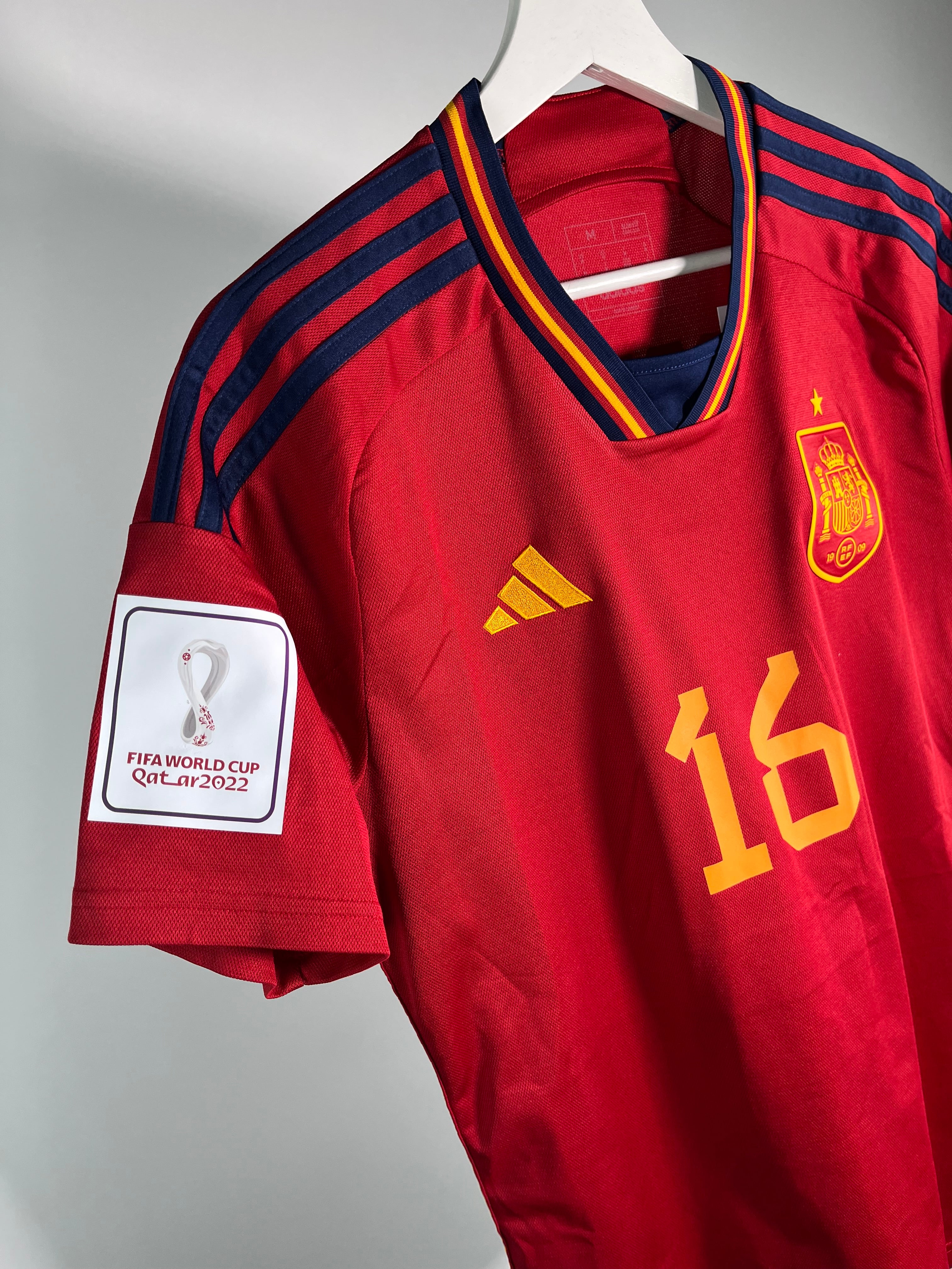 Jersey España Local 2022 2024 *Mundial Qatar* Rodri (M)
