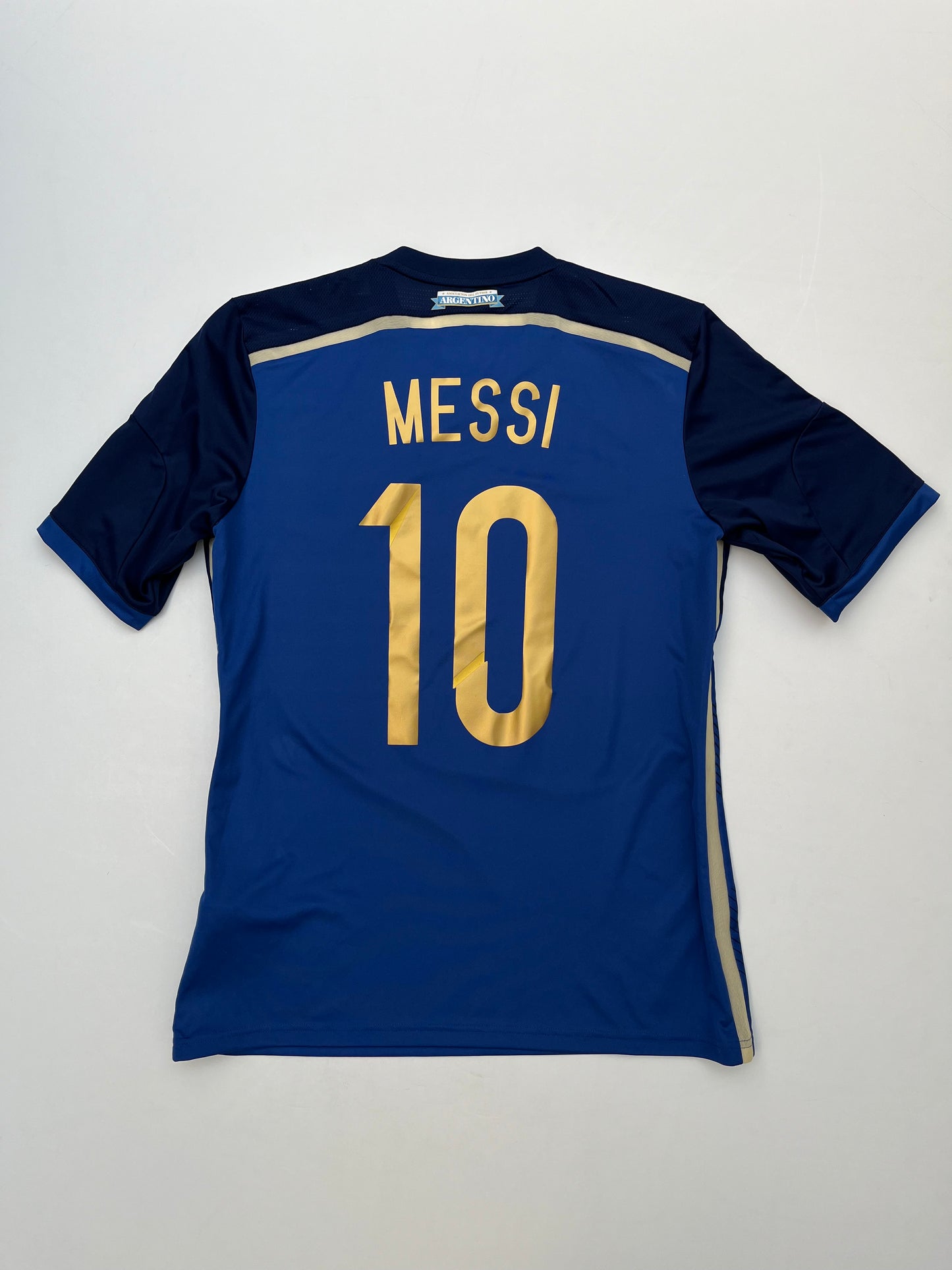 Jersey Argentina Visita 2014 2015 Match Detail Final Lionel Messi (M)
