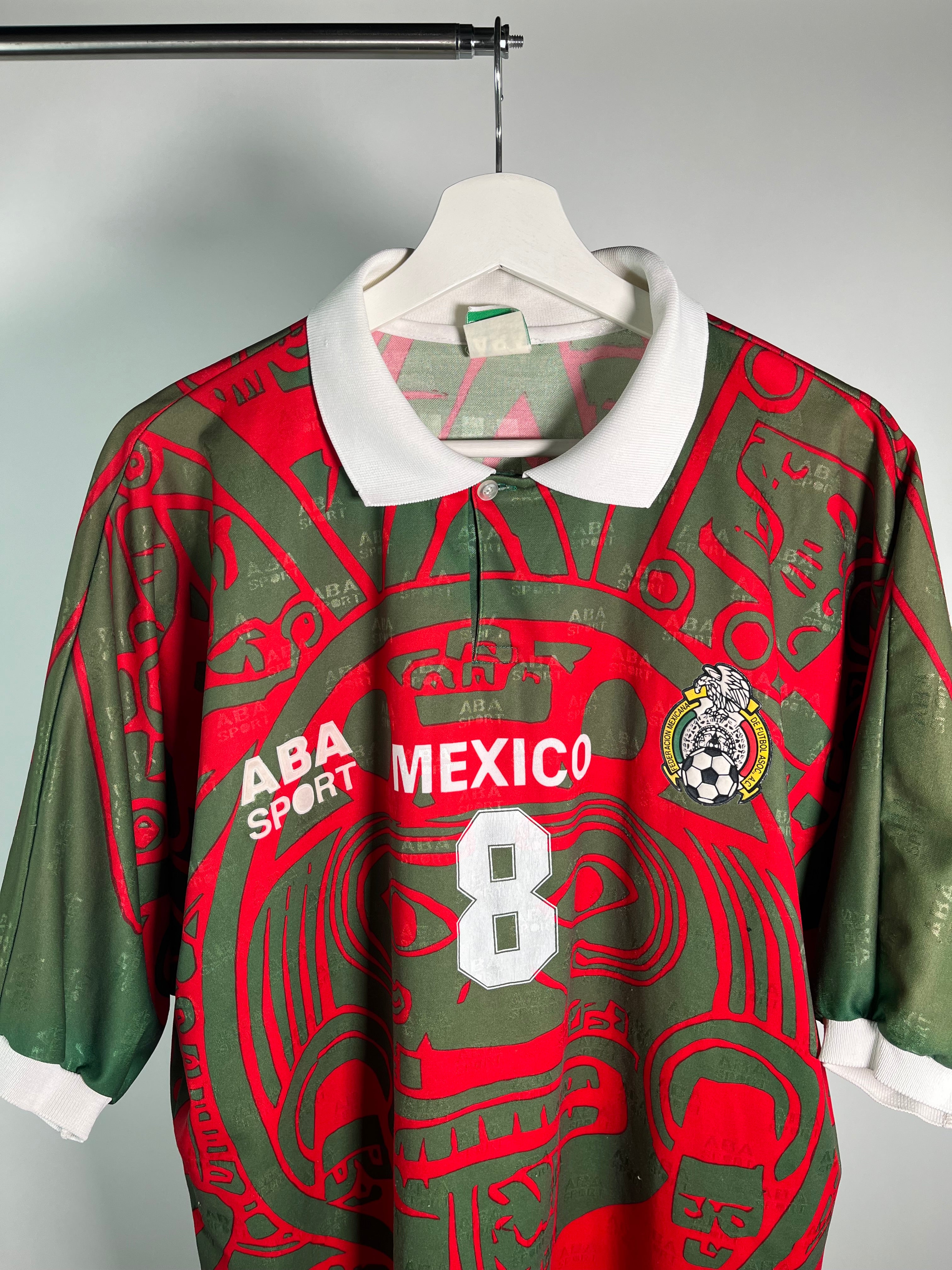 Jersey México Tercero 1997 1998 Utilería Avilan (XL)