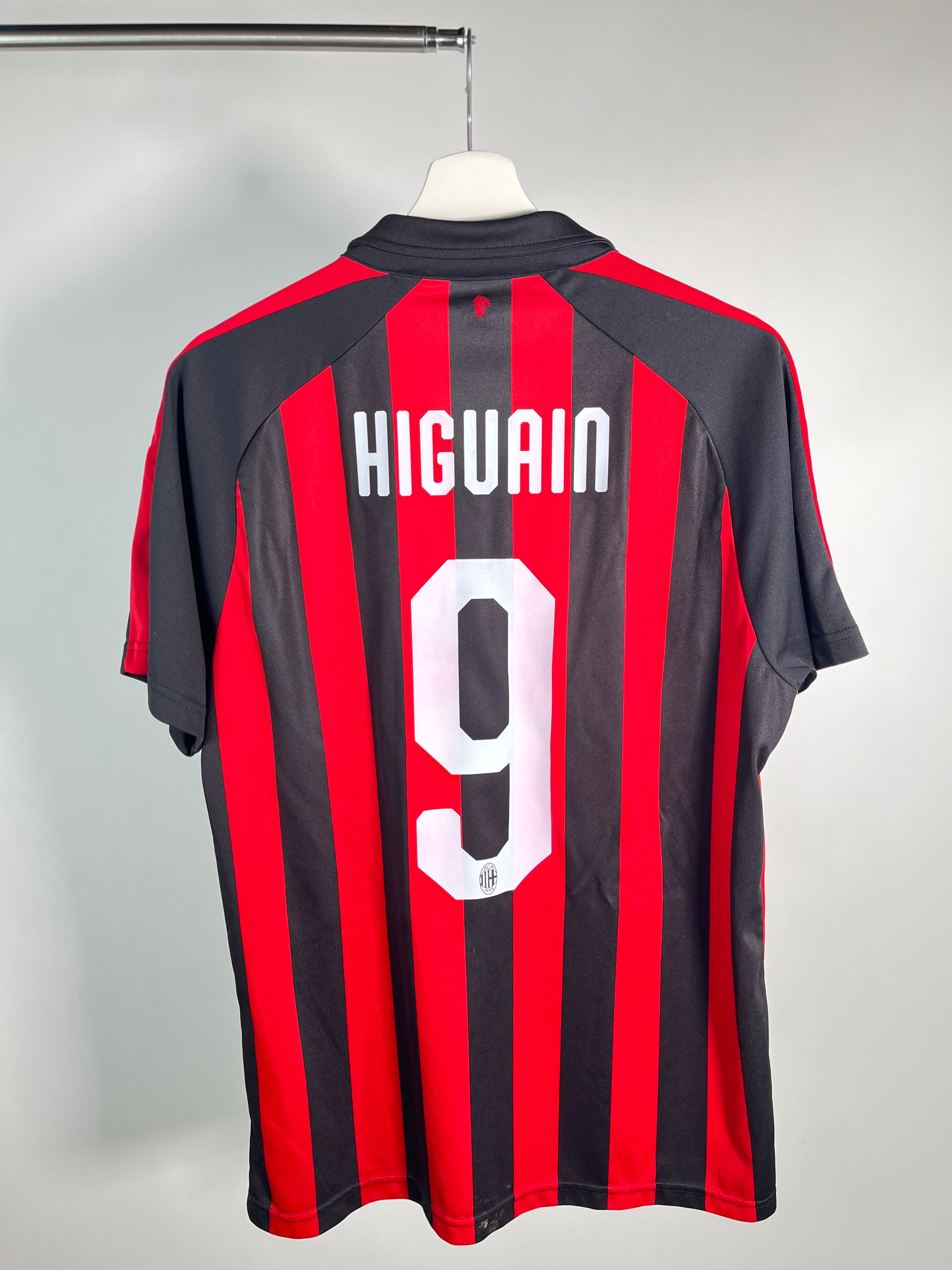 Jersey AC Milán Local 2018 2019 Gonzalo Higuaín (L)