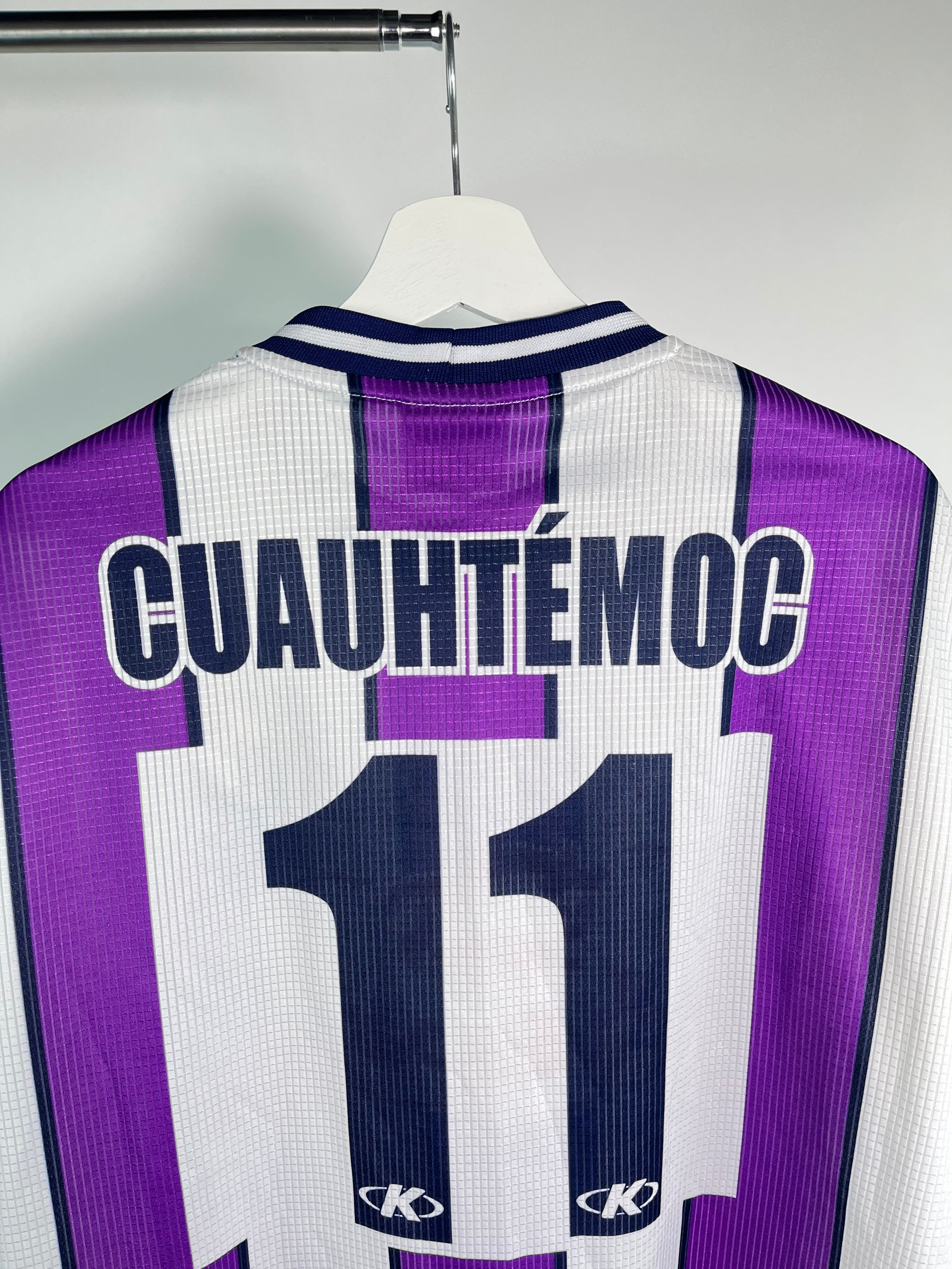 Jersey Real Valladolid Local 1999 2000 Cuauhtémoc Blanco (XL)
