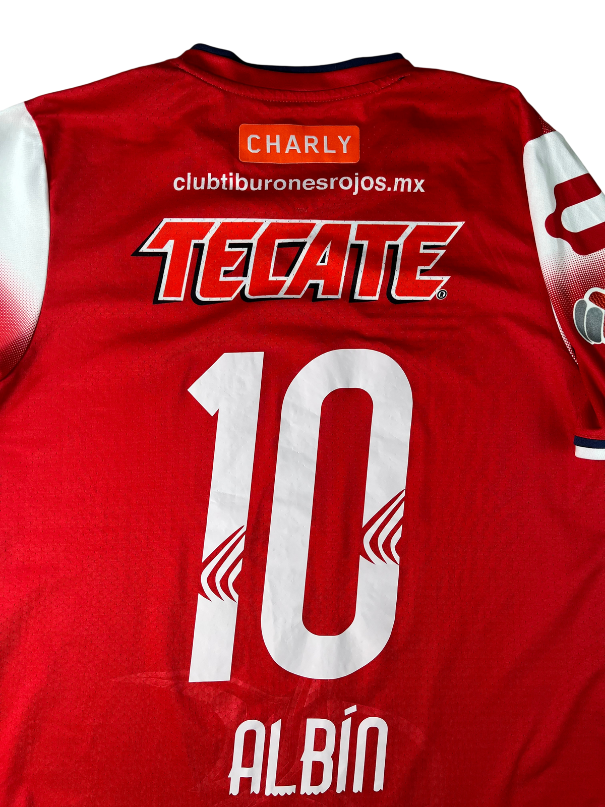 Jersey Veracruz Local 2016 2017 Juan Ángel Albín *C/Etiquetas* (M)