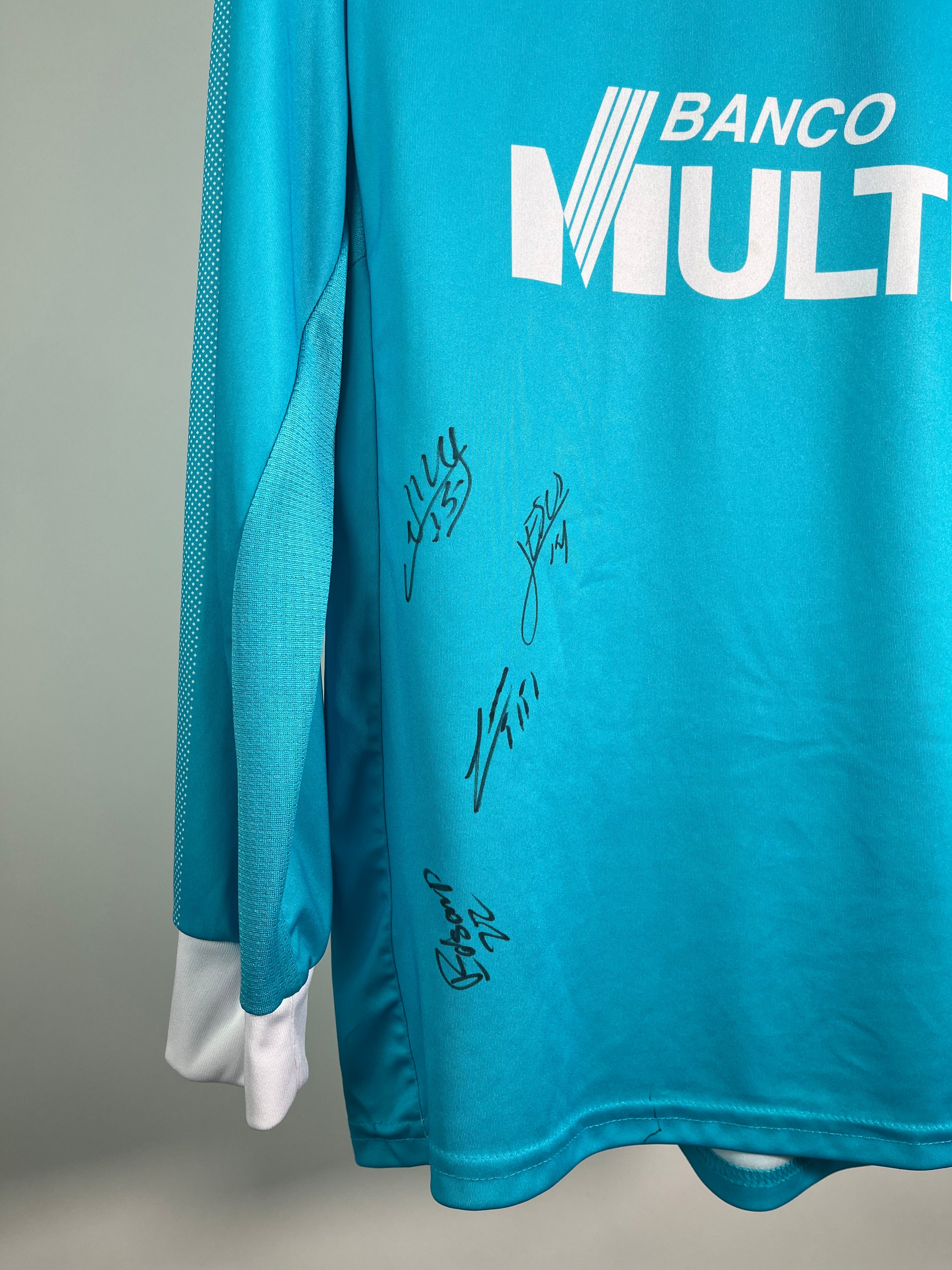 Jersey Queretaro Visita 2018 2019 Manga Larga Autografiada (L)