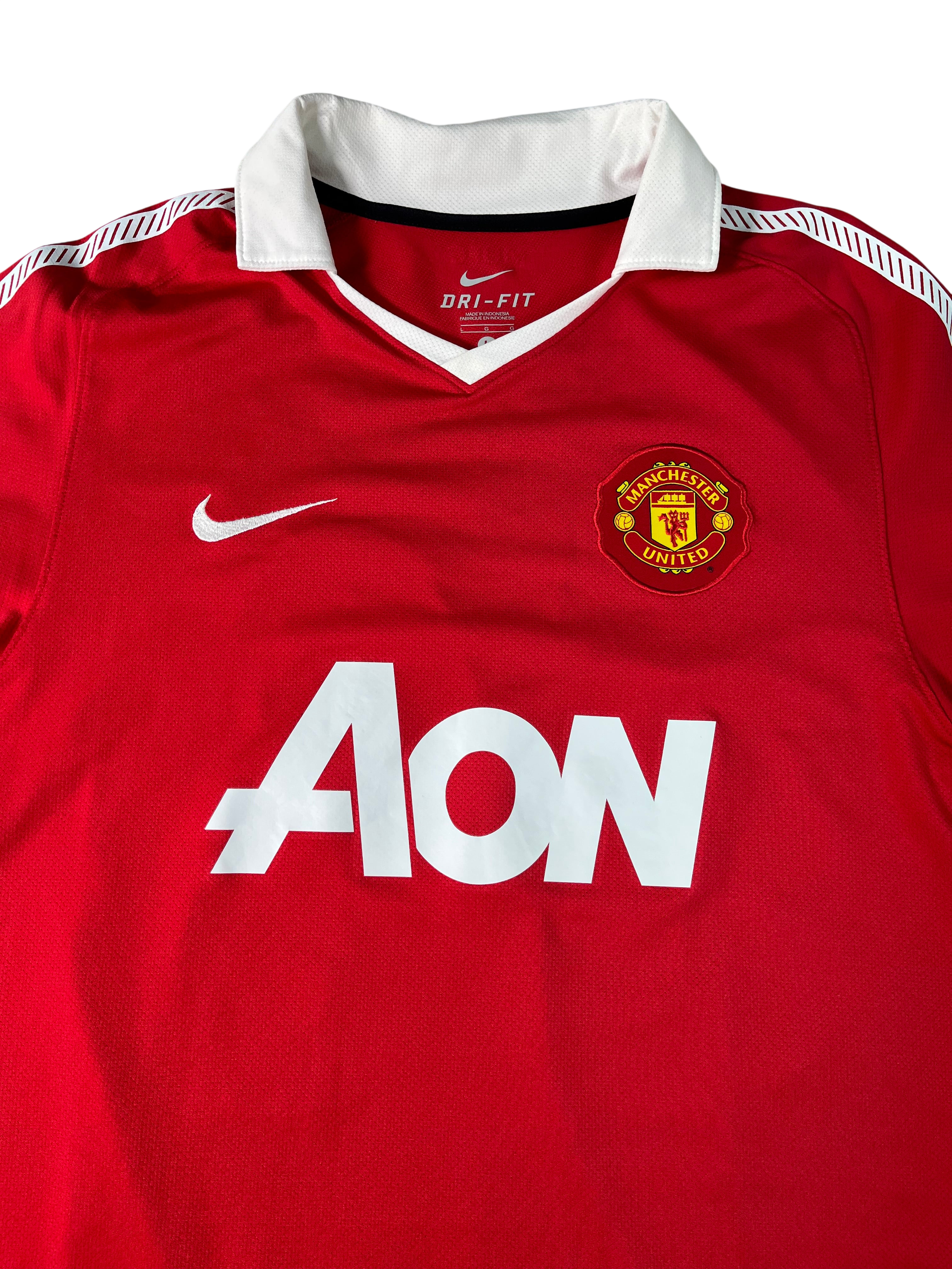 Jersey Manchester United Local 2010 2011 Javier "Chicharito" Hernández (L)