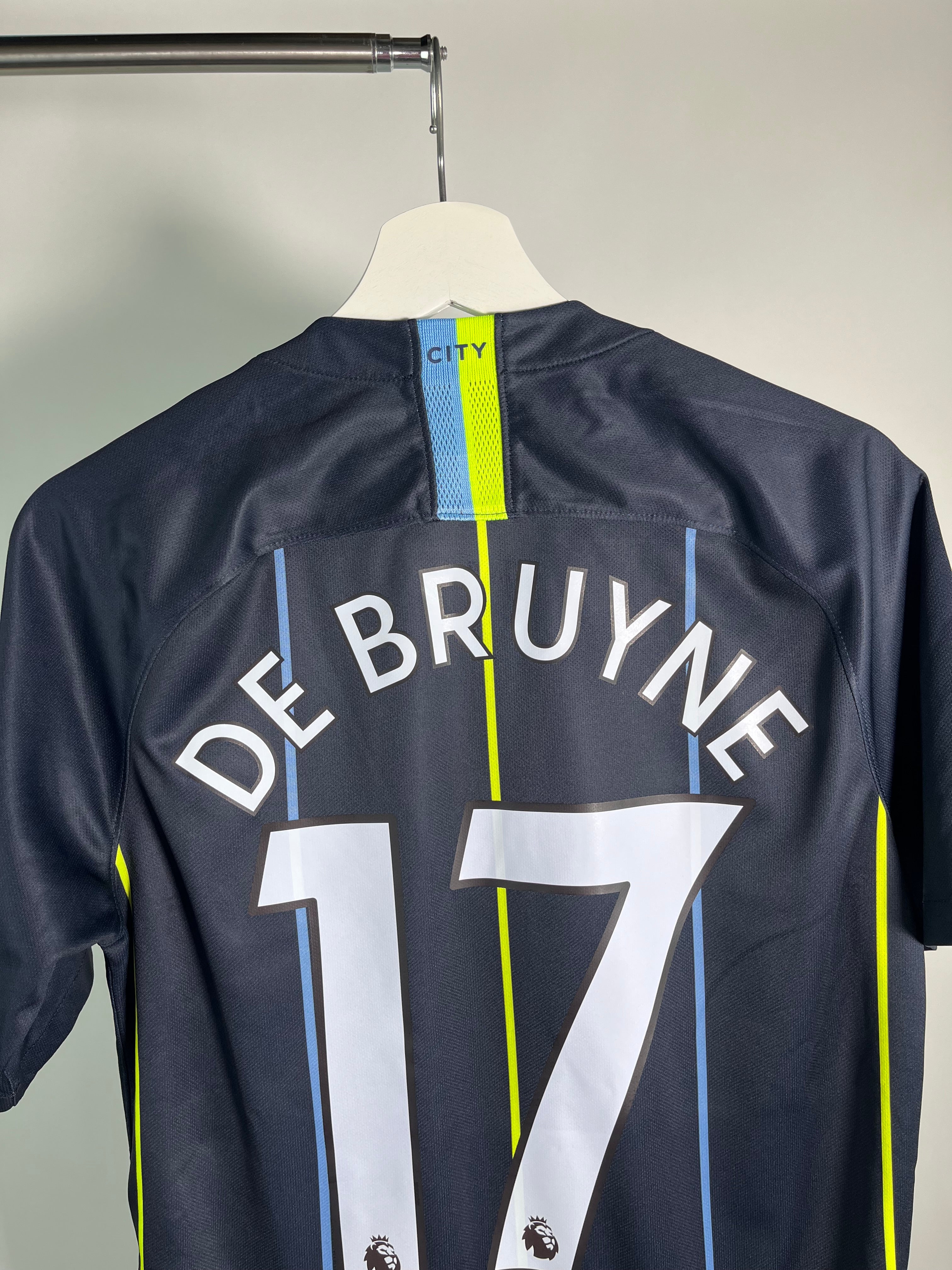 Jersey Manchester City Visita 2018 2019 Kevin De Bruyne (S)