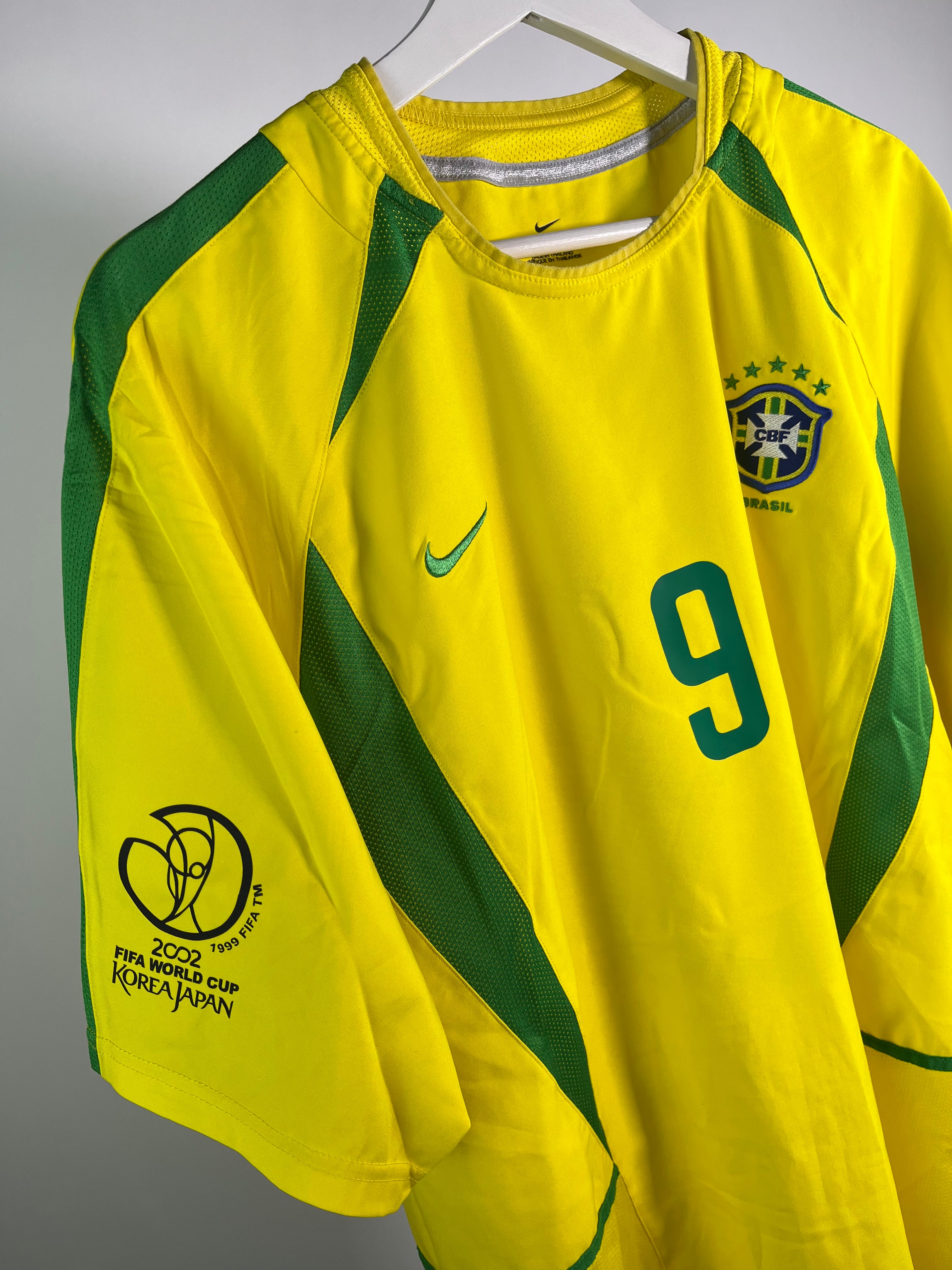 Jersey Brasil Local 2002 2004 *Mundial Corea Japón* Ronaldo Nazario (XL)