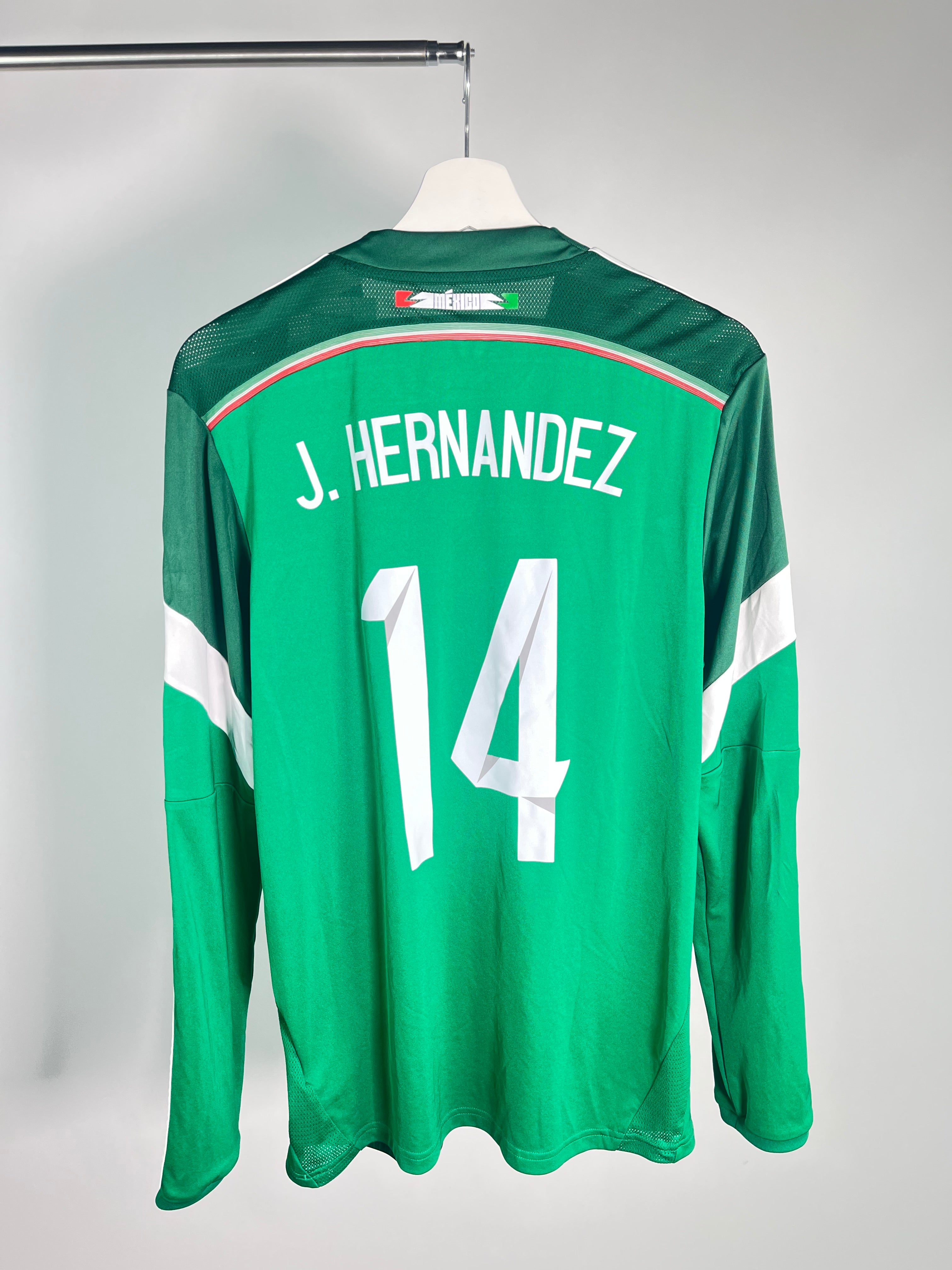 Jersey México Local 2014 2015 Manga Larga Javier "Chicharito" Hernández (M)