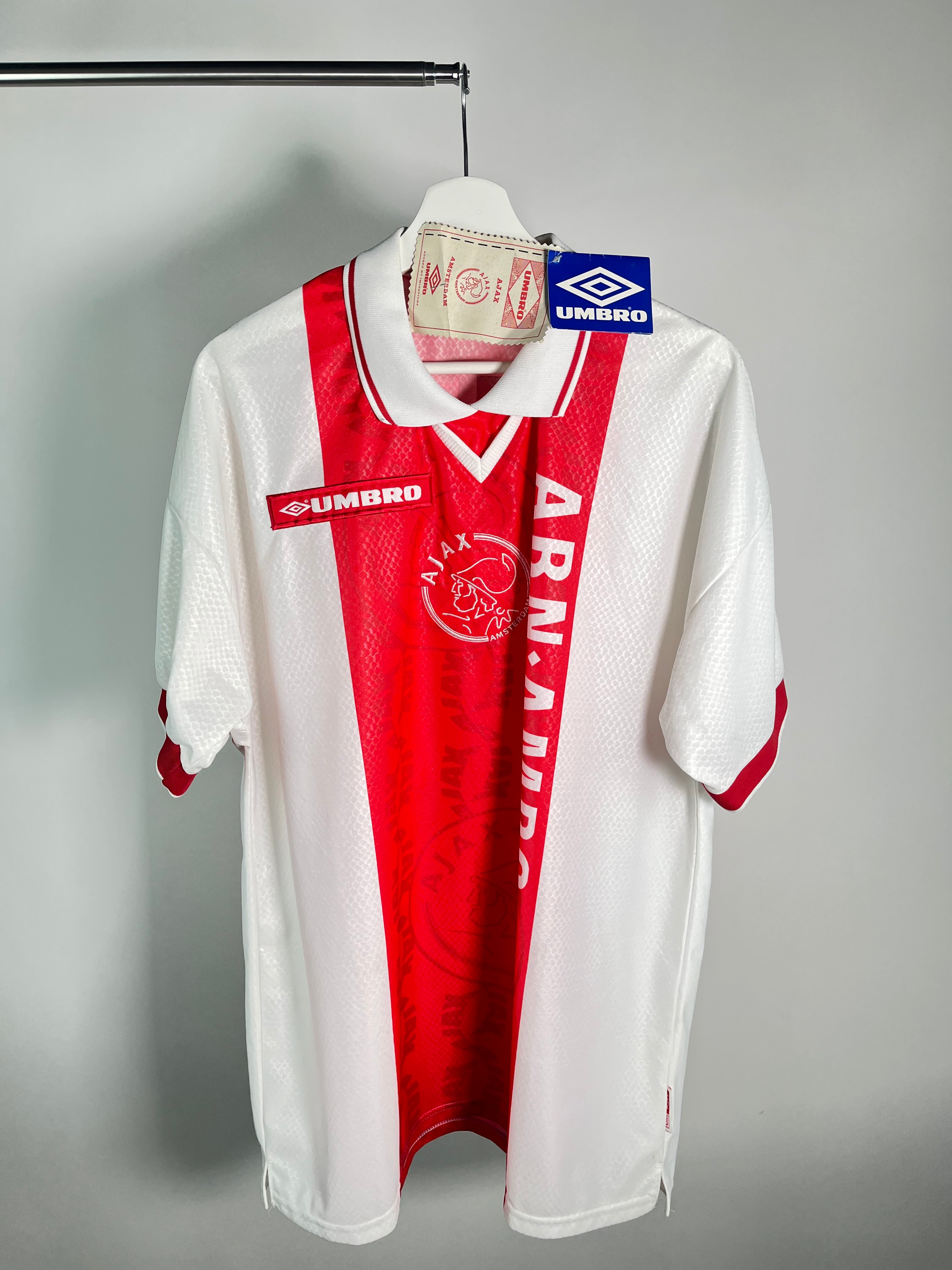Jersey Ajax Local 1998 1999 Frank de Boer *C/Etiquetas* (XL)
