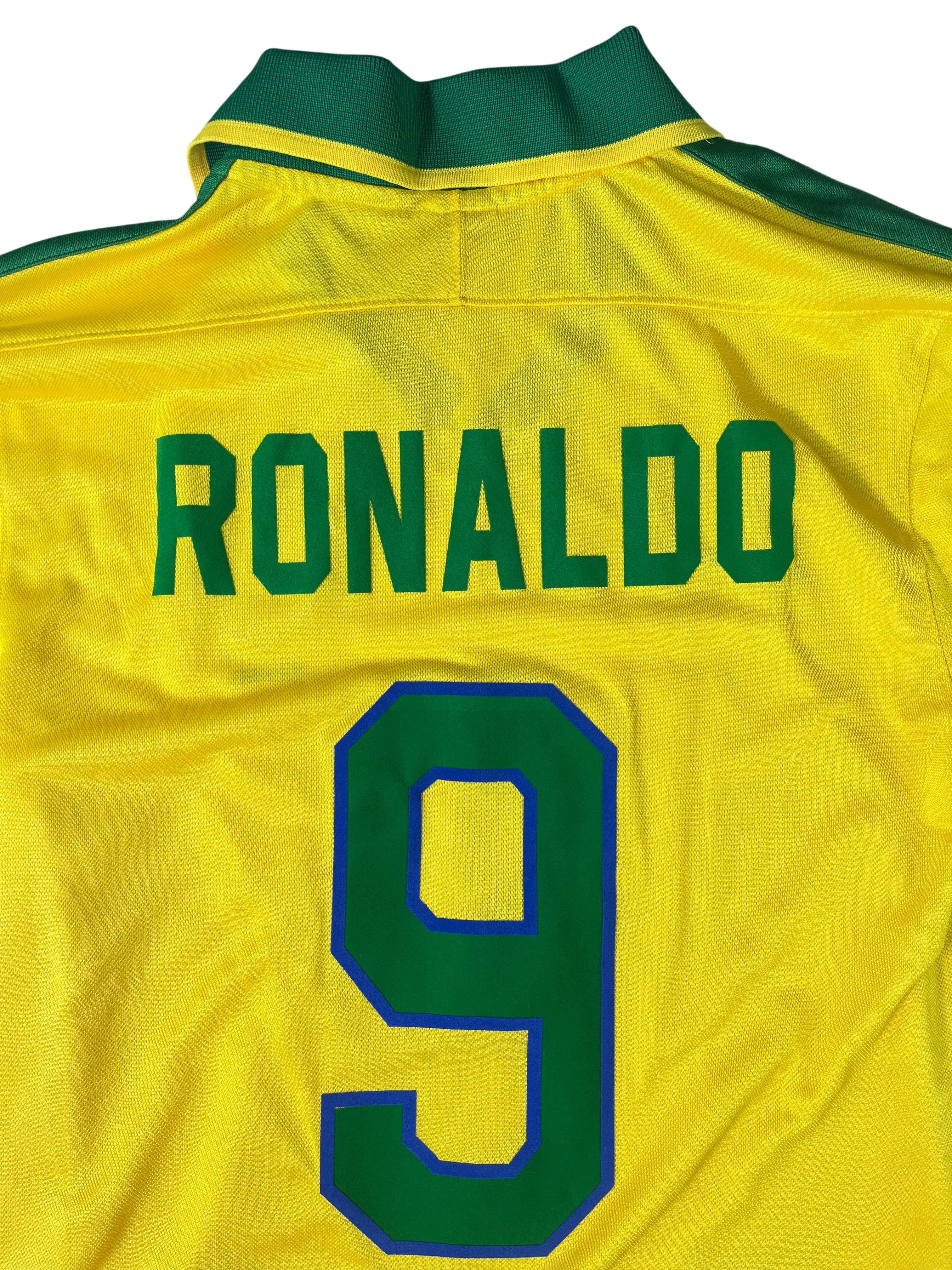 Jersey Brasil Local 1997 1998 Ronaldo Nazário (S)