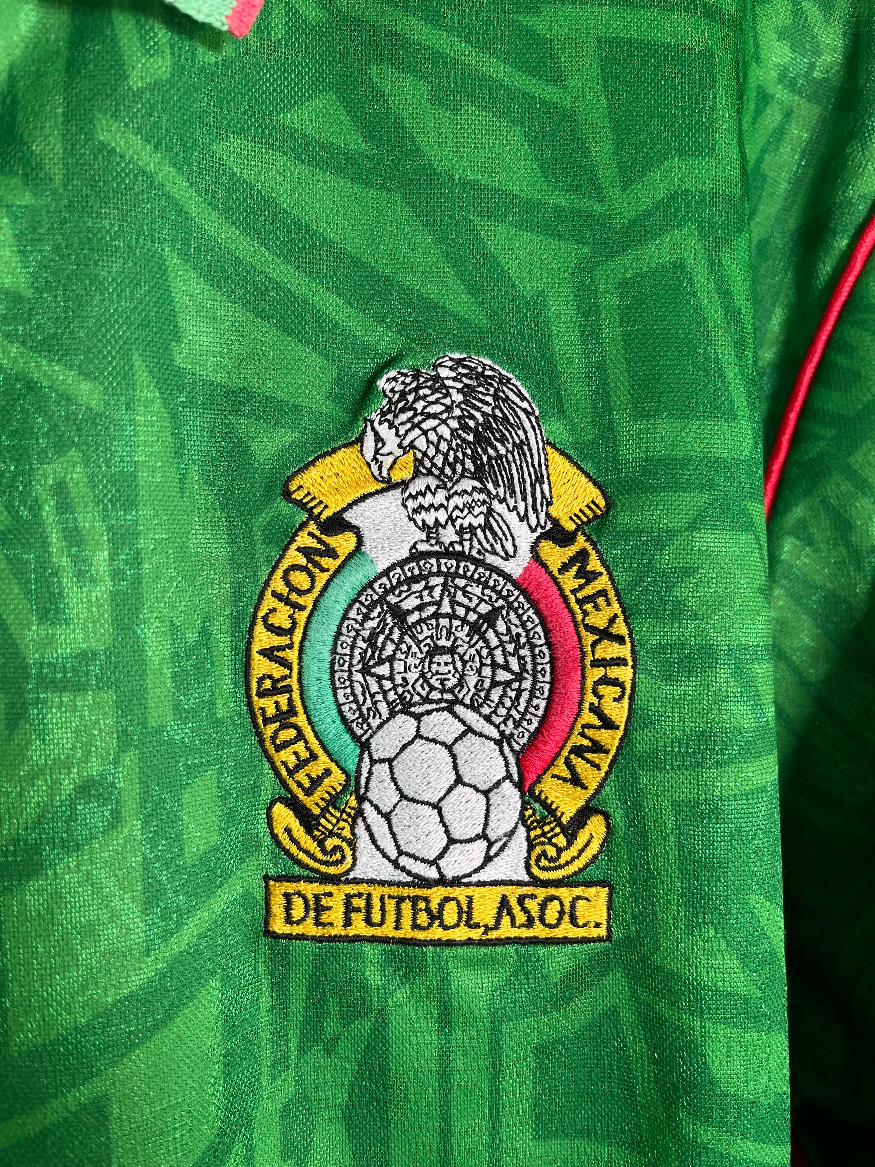 Jersey México Local 1993 1994 Versión Jugador (L)