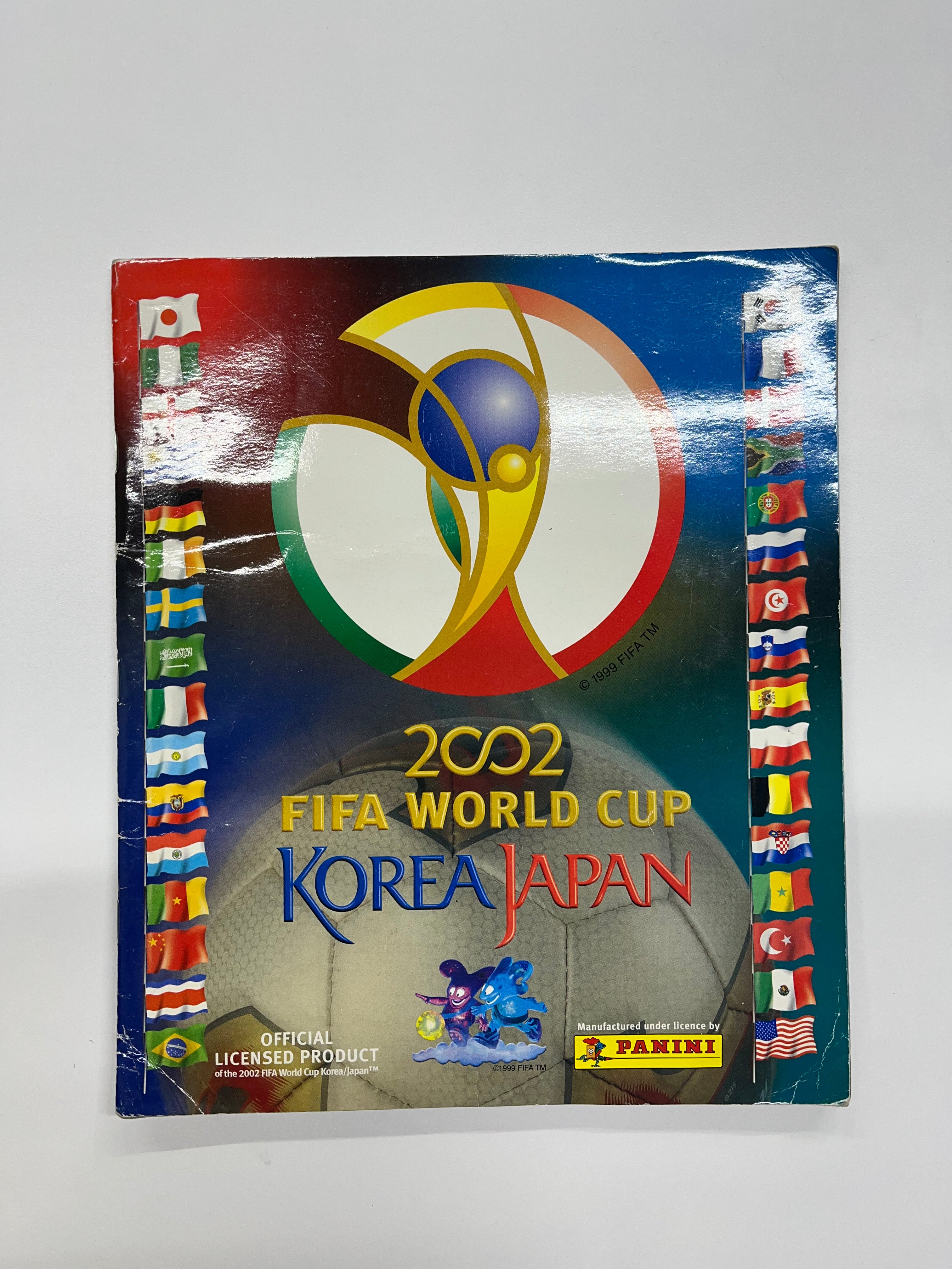 Álbum Panini Mundial Corea Japón 2002