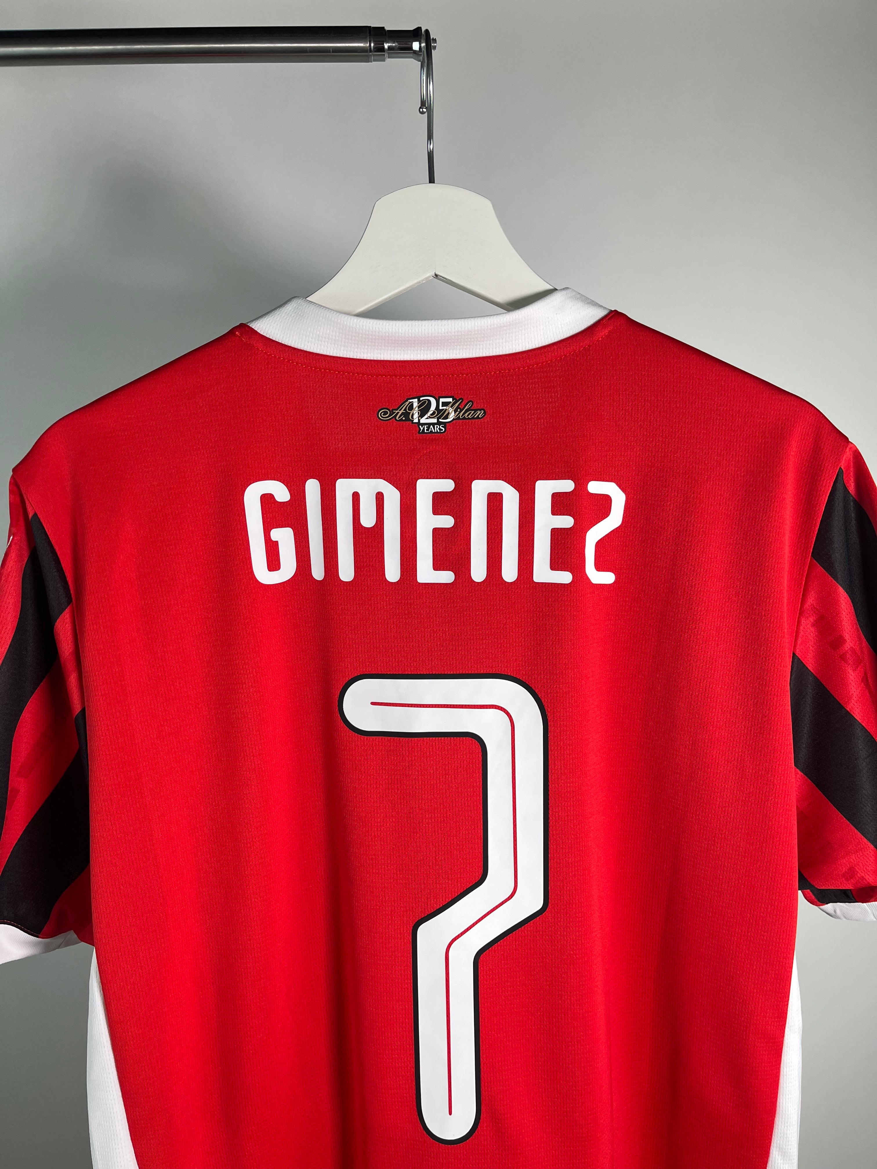 Jersey AC Milán Local 2024 2025 Santiago Giménez (L)