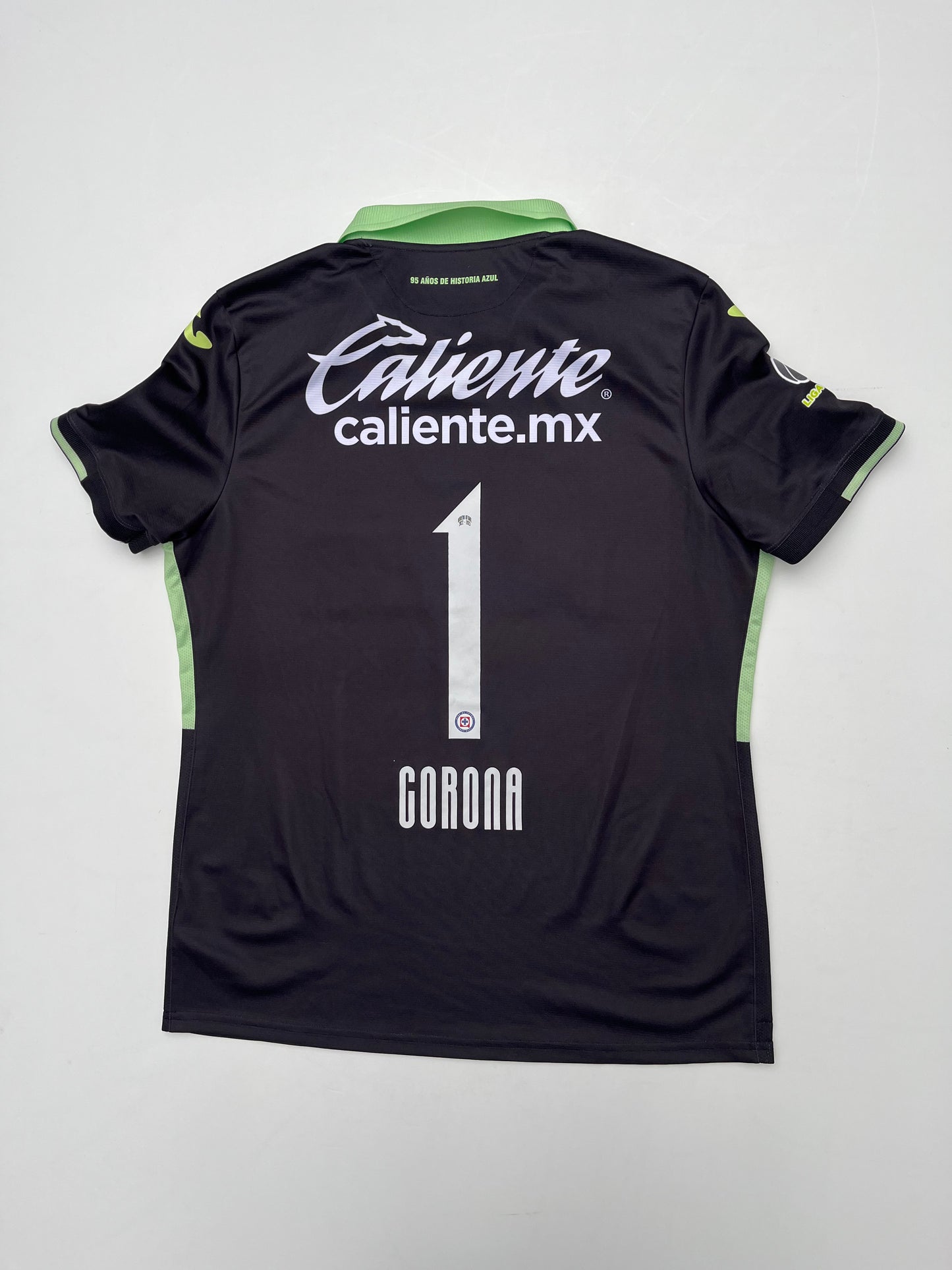 Jersey Cruz Azul Portero 2022 2023 Match Worn José de Jesús Corona “Chuy” (L)