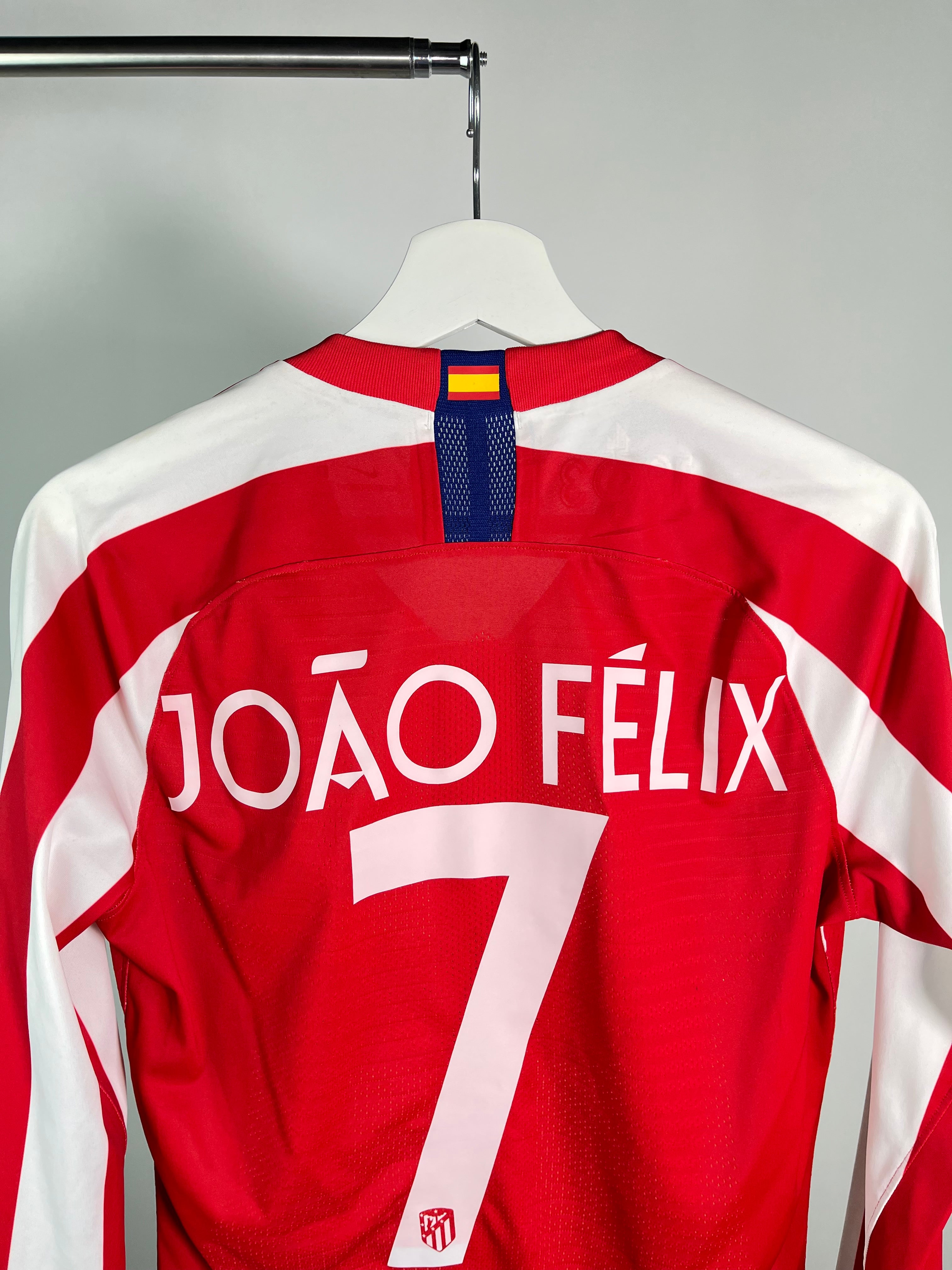 Jersey Atletico de Madrid Local 2019 2020 Manga Larga Utilería Joao Félix (S)
