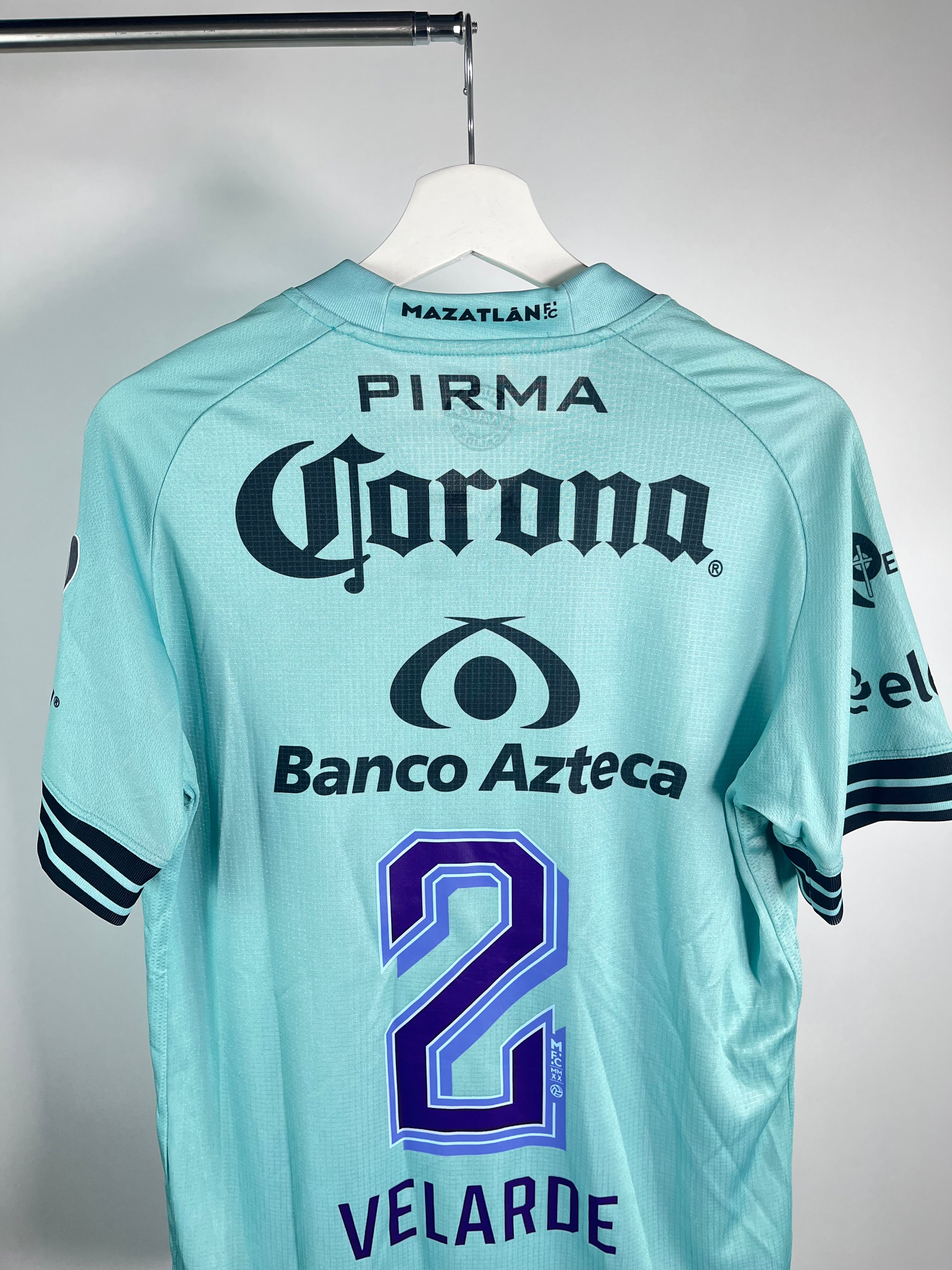 Jersey Mazatlán Visita 2020 2021 Match Worn Efraín "Chispa" Velarde (M)