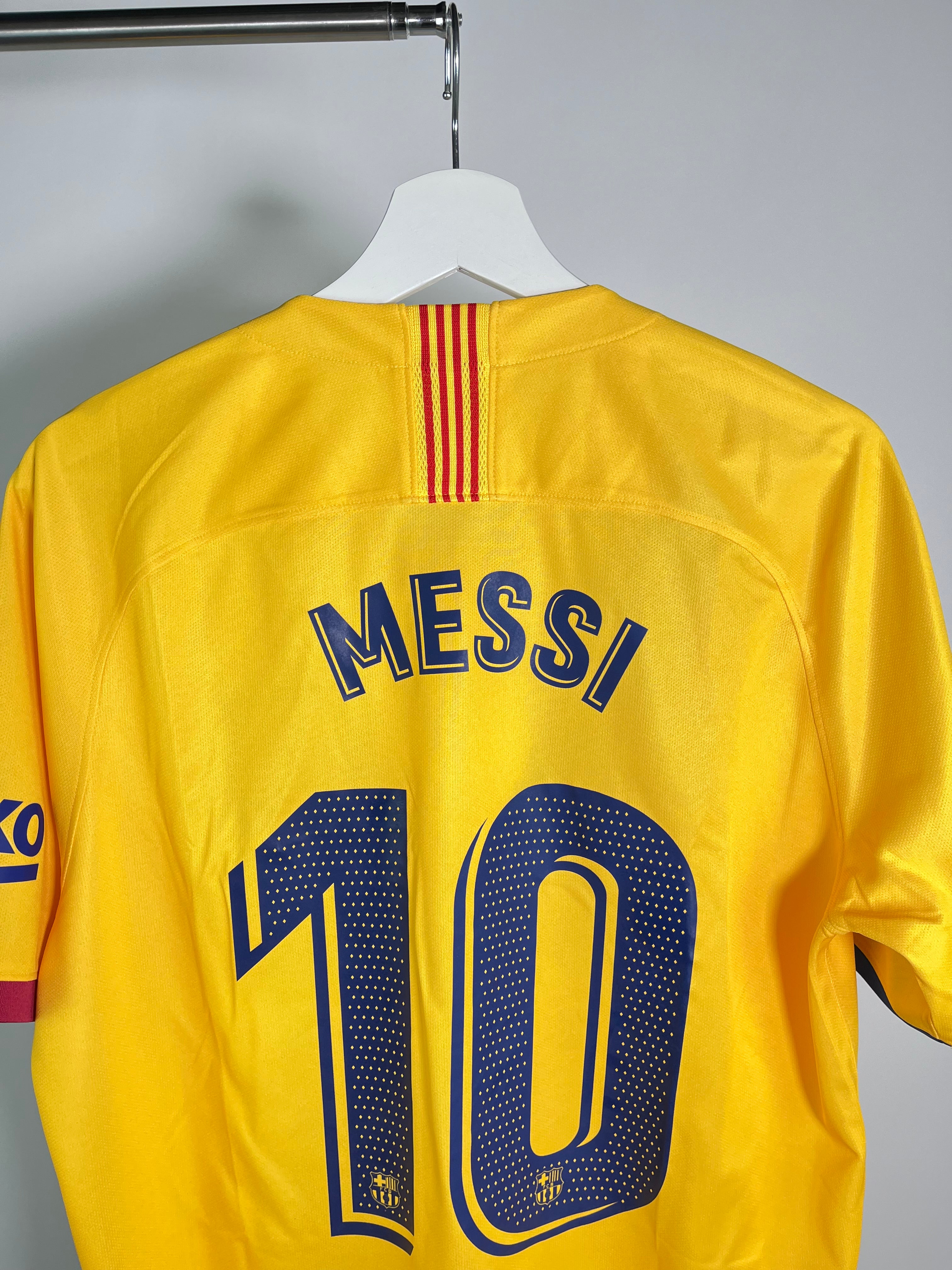 Jersey Barcelona Visita 2019 2020 Lionel Messi (L)