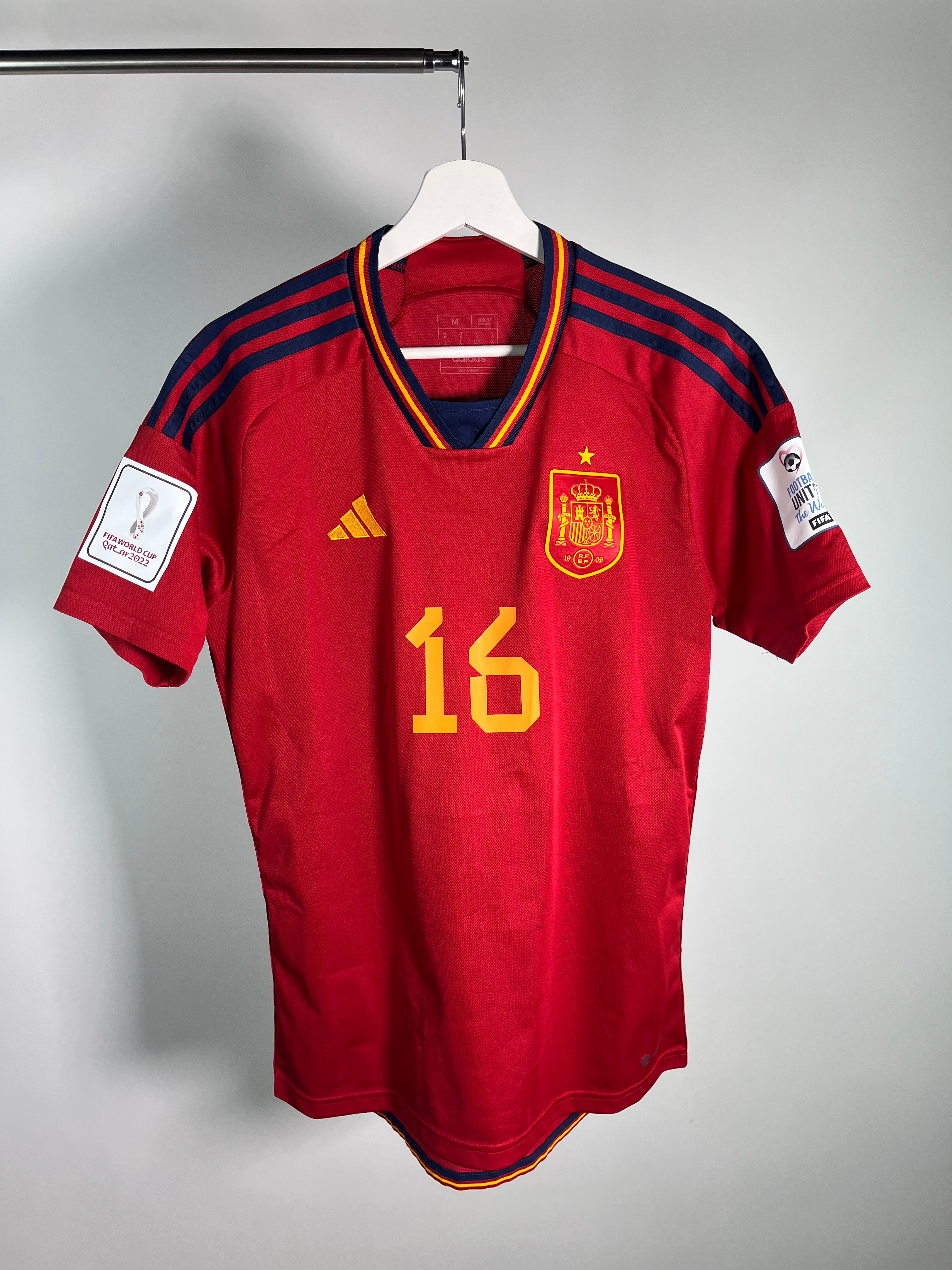 Jersey España Local 2022 2024 *Mundial Qatar* Rodri (M)