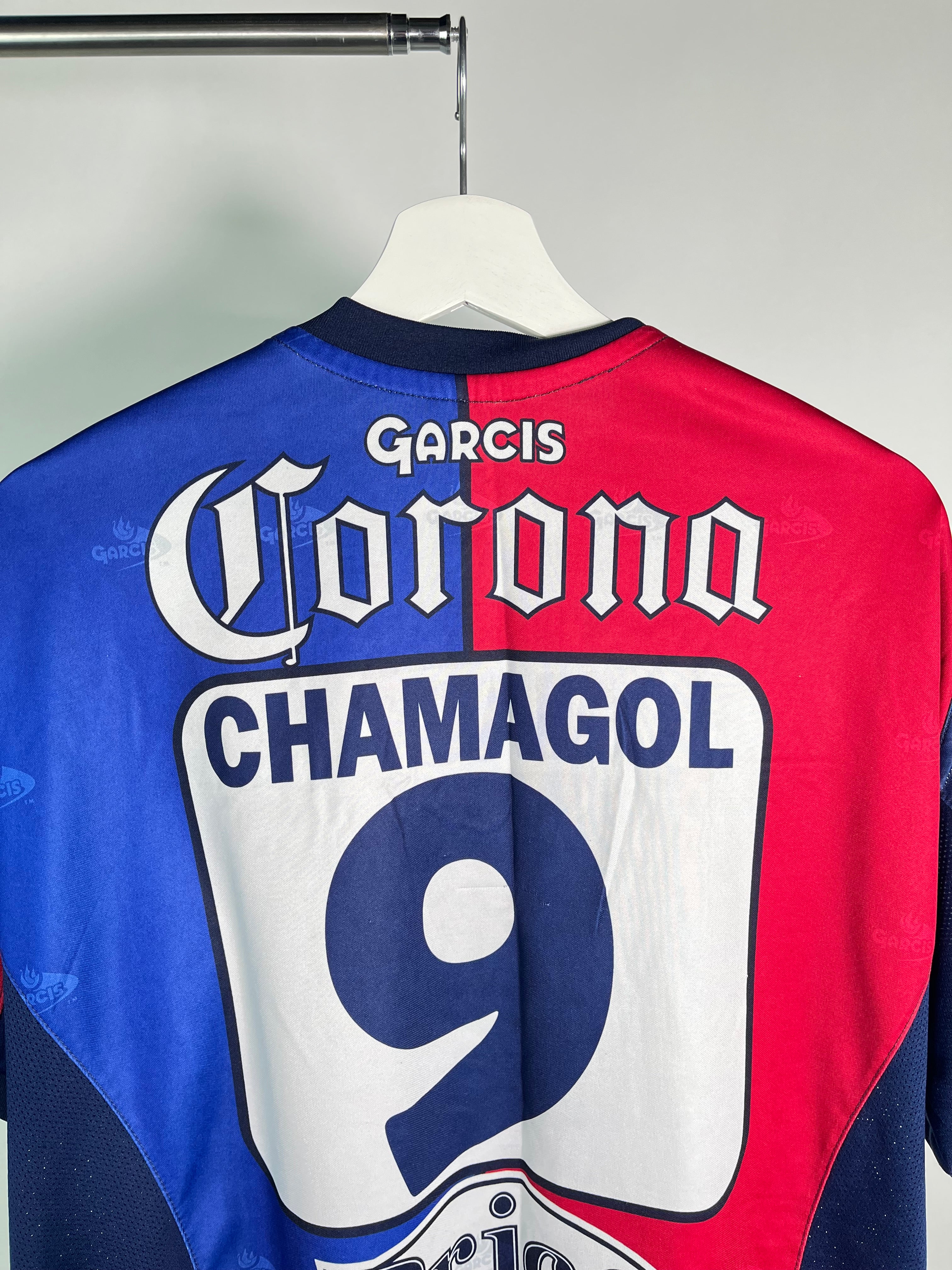 Jersey Atlante Local 2004 2005 Utilería Sebastián "Chamagol" González (M)