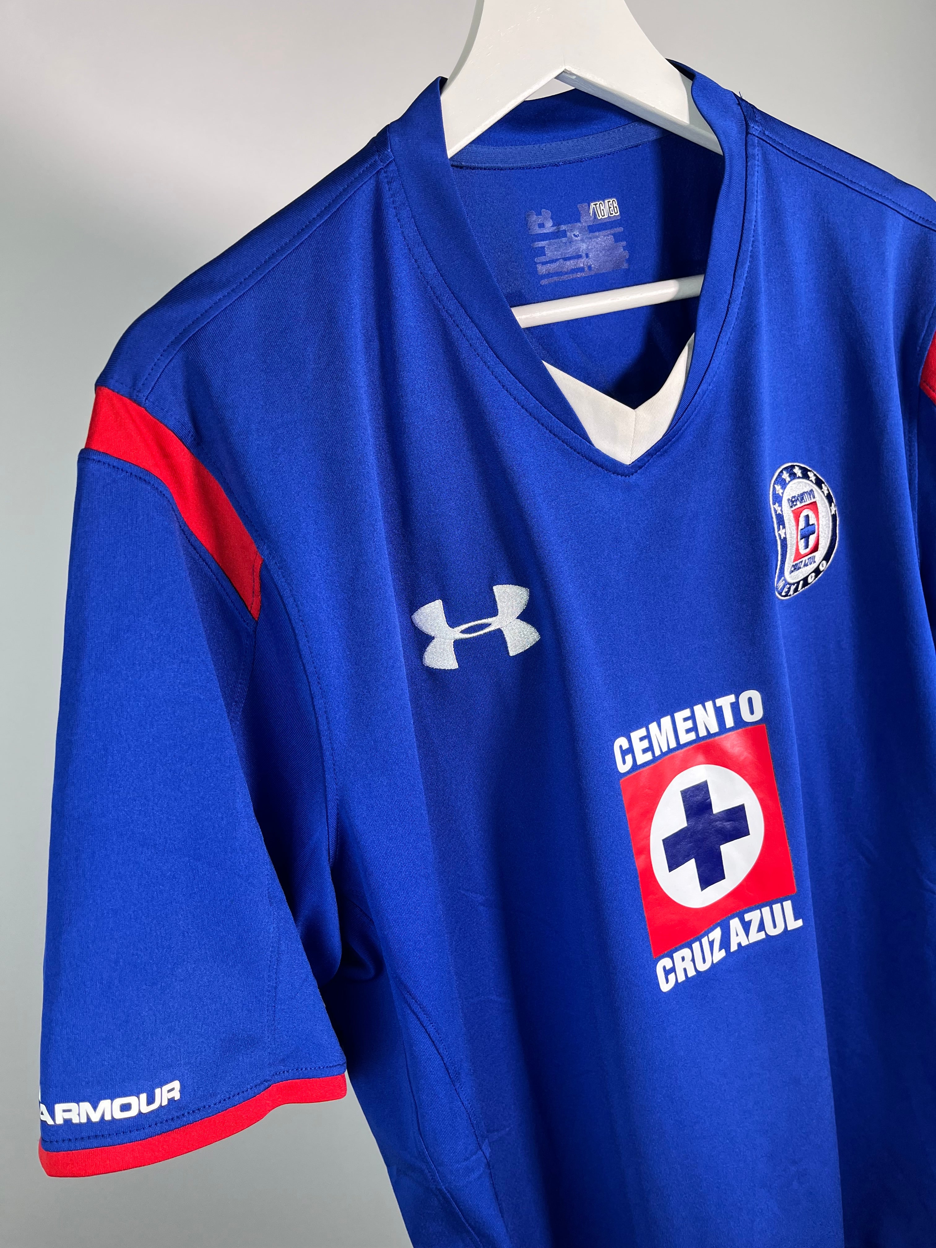 Jersey Cruz Azul Local 2014 2015 Christian “Chaco” Giménez (XL)