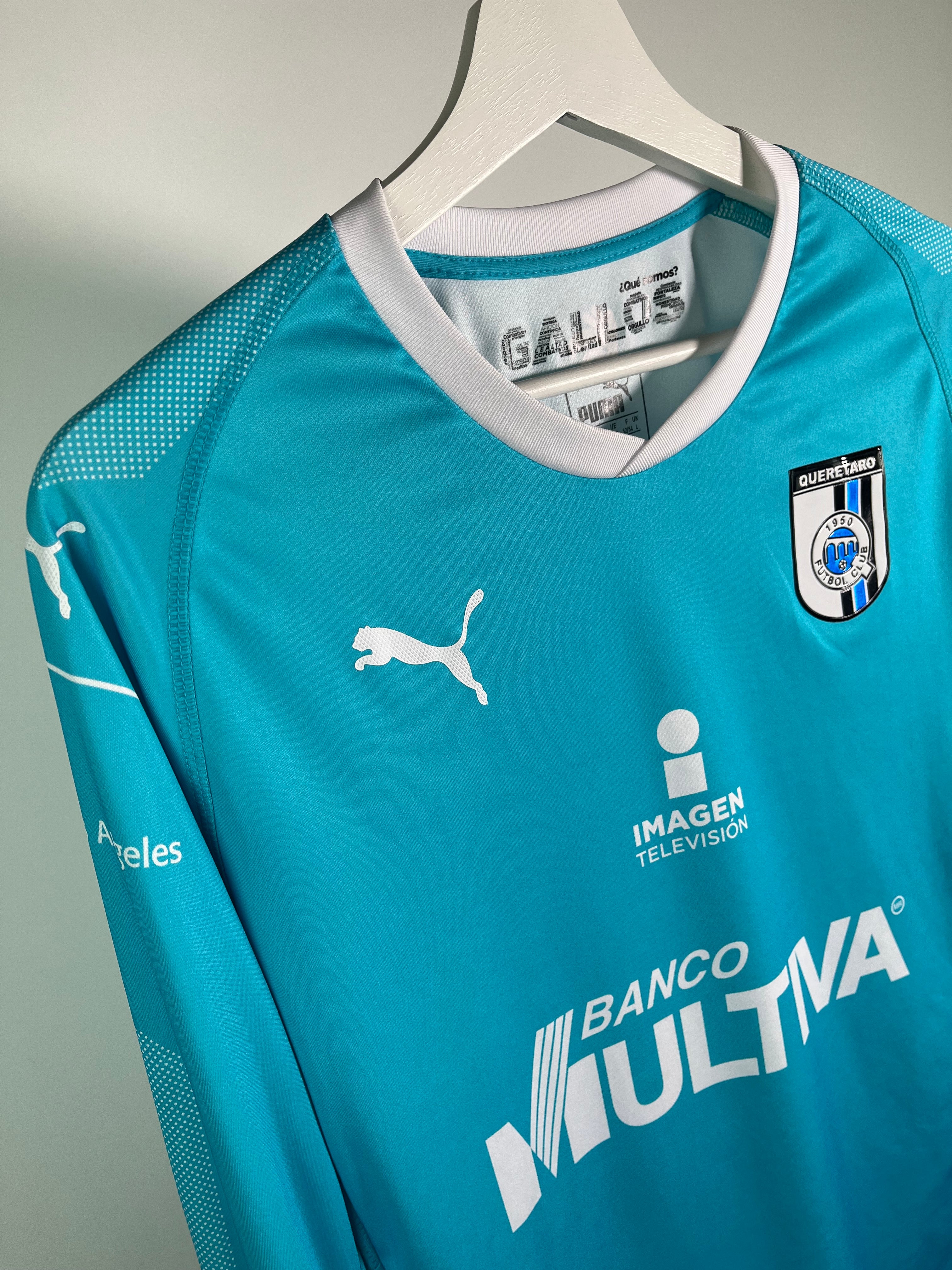 Jersey Queretaro Visita 2018 2019 Manga Larga Autografiada (L)