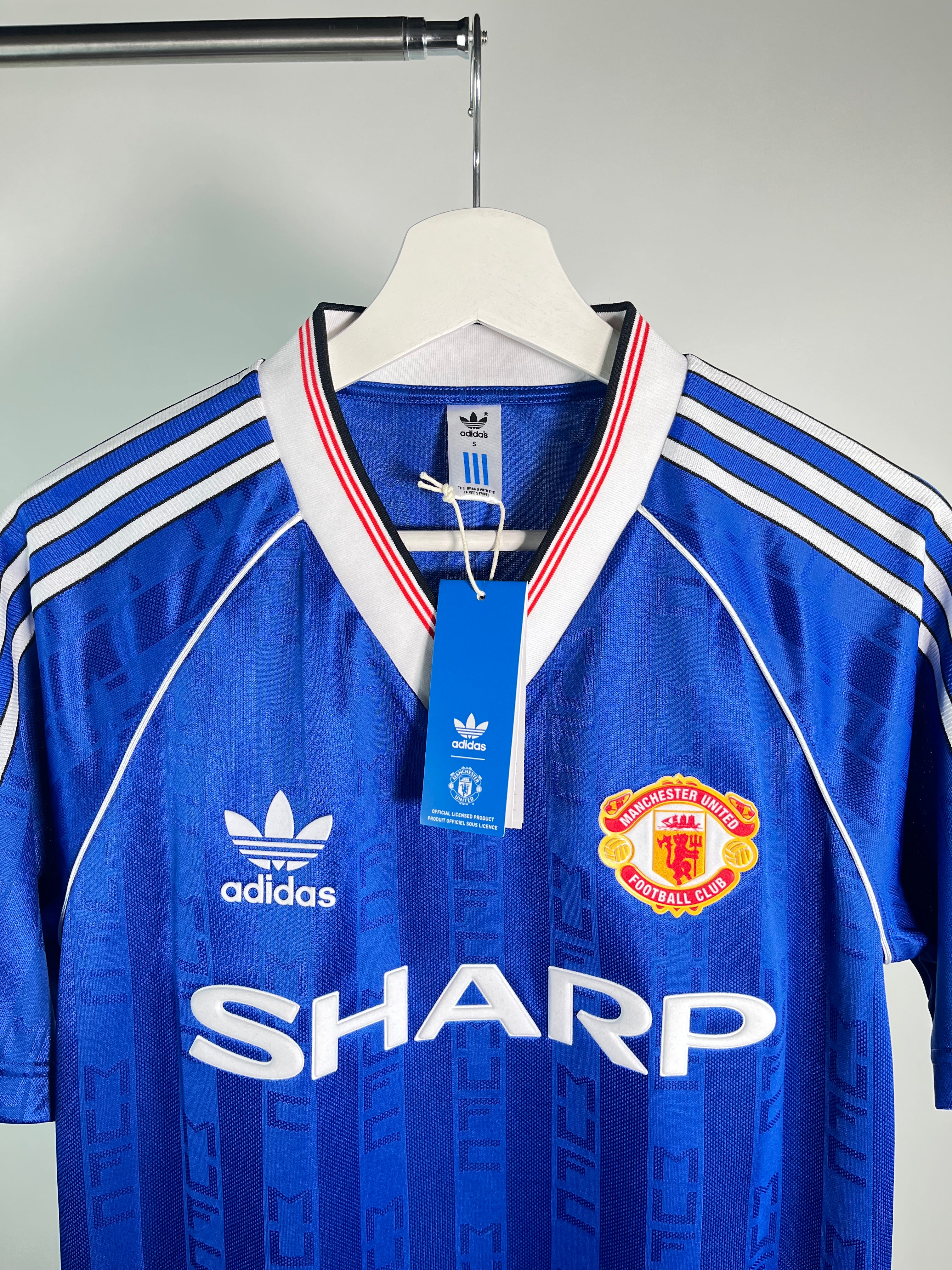Jersey Manchester United Visita 1989 1990 *Reedición C/Etiquetas* (S)
