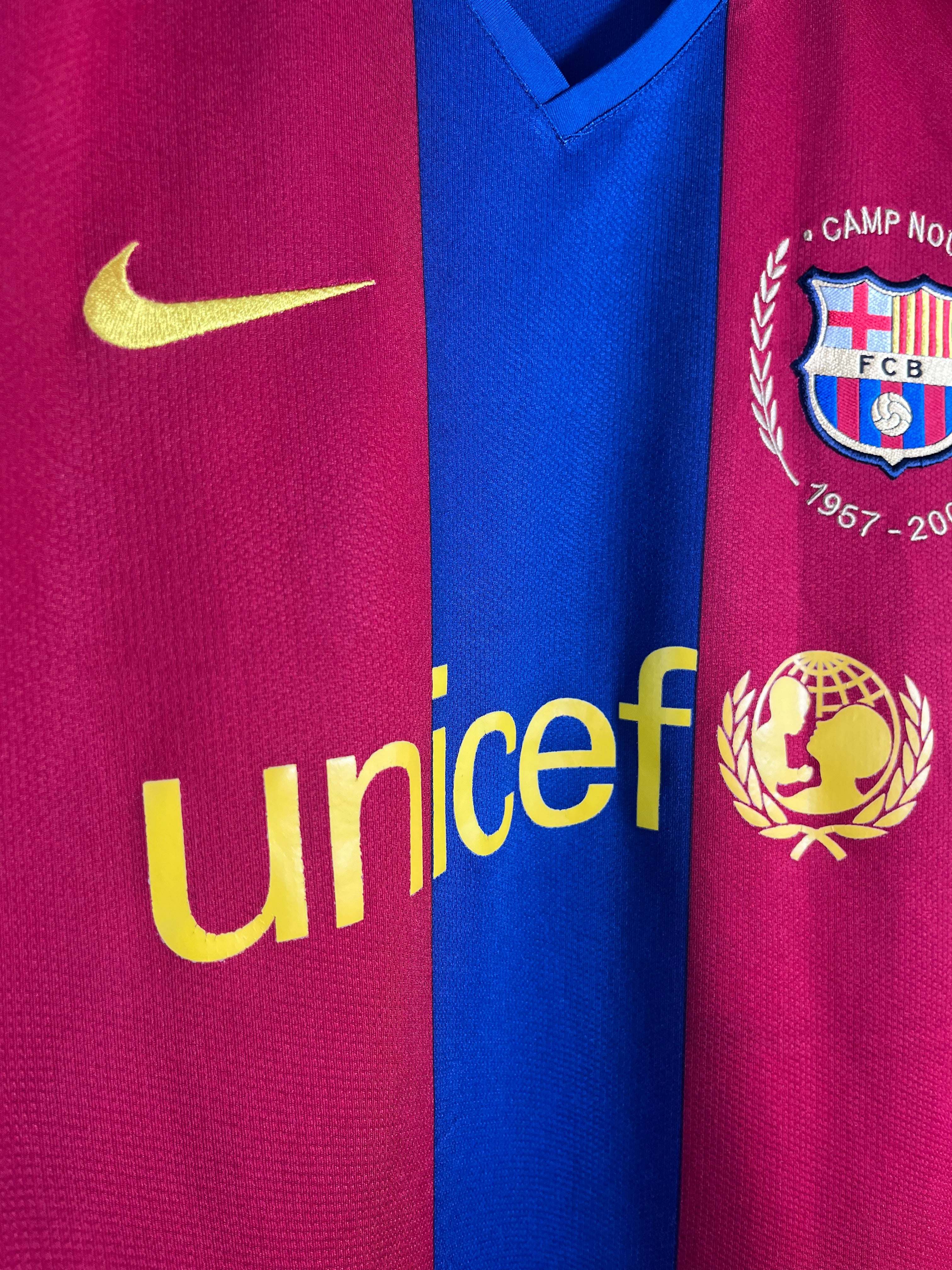 Jersey Barcelona Local 2007 2008 Lionel Messi (M)