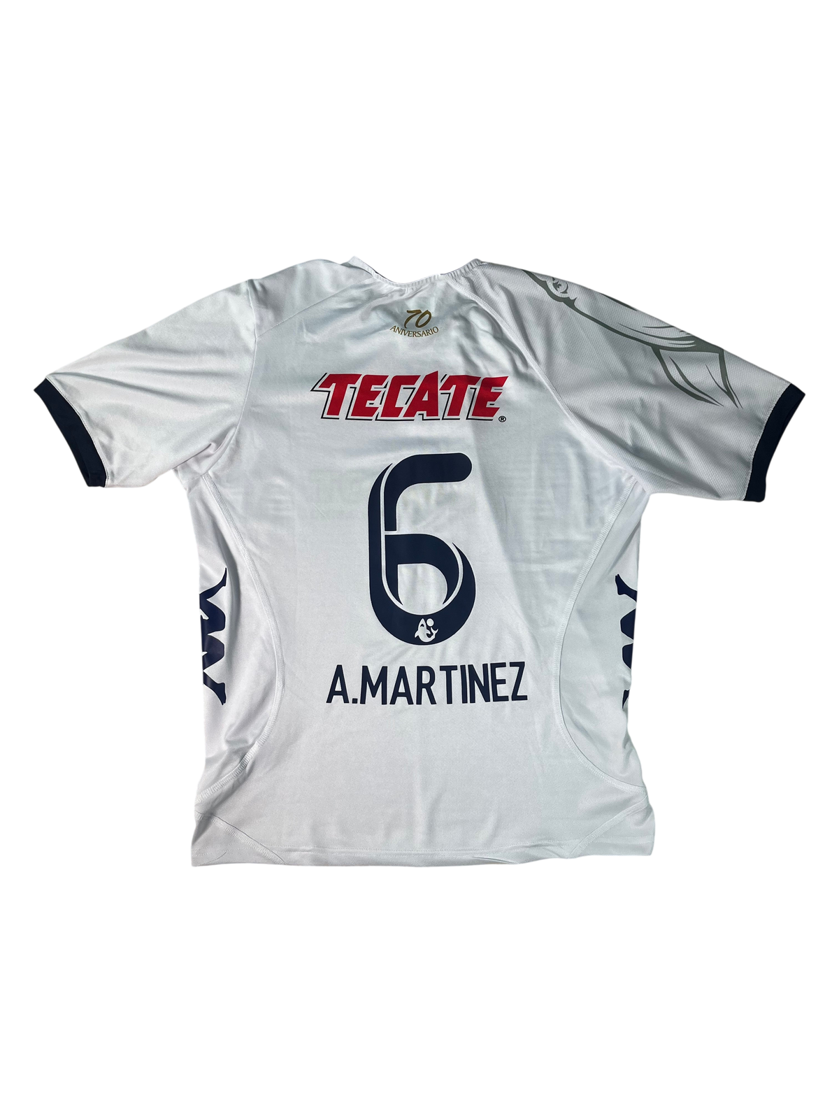 Jersey Veracruz Tercera 2013 2014 Utilería *70 Aniversario* Luis Antonio Martínez (L)