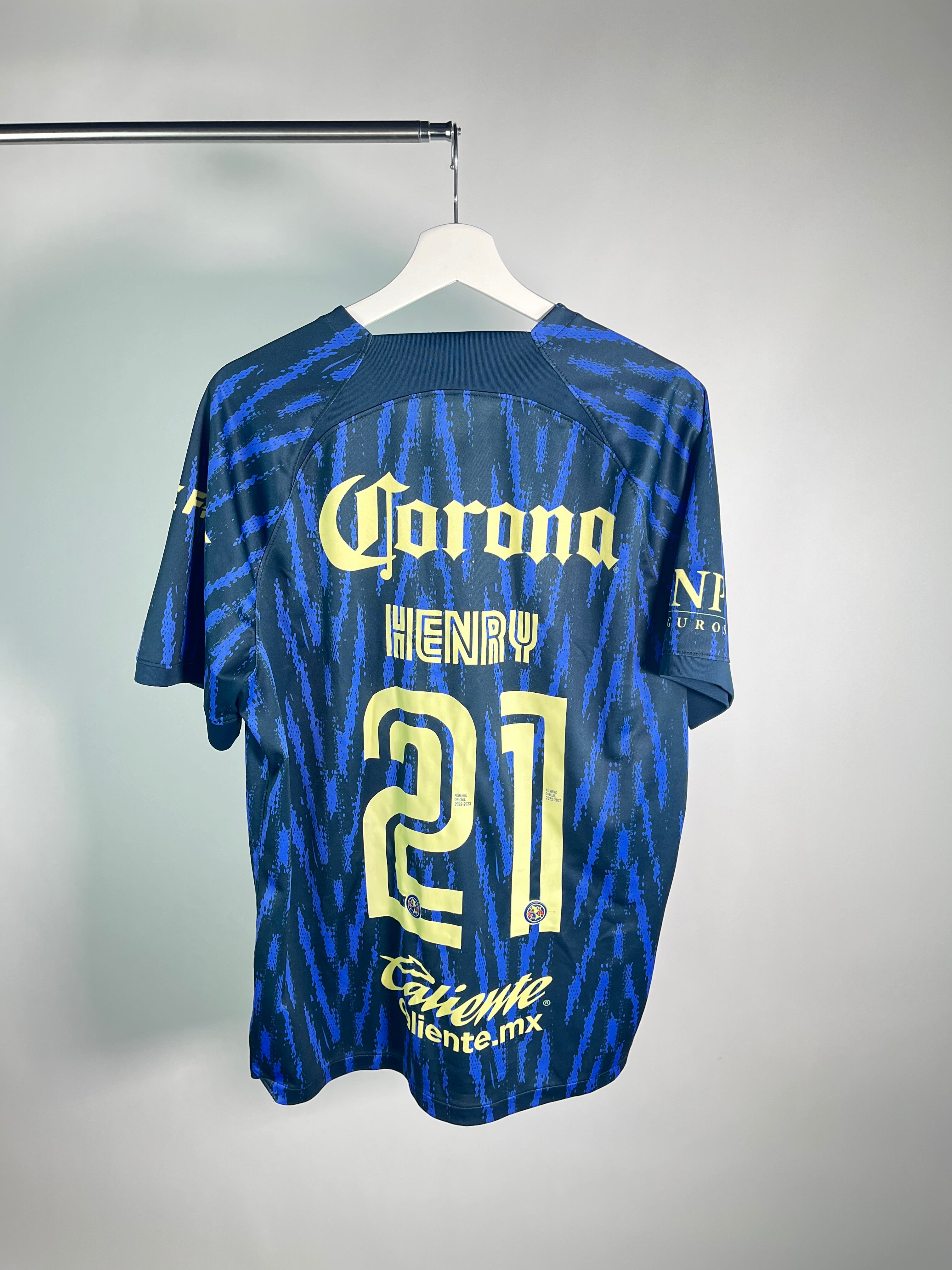 Jersey Club América Visita 2022 2023 Henry Martín (L)