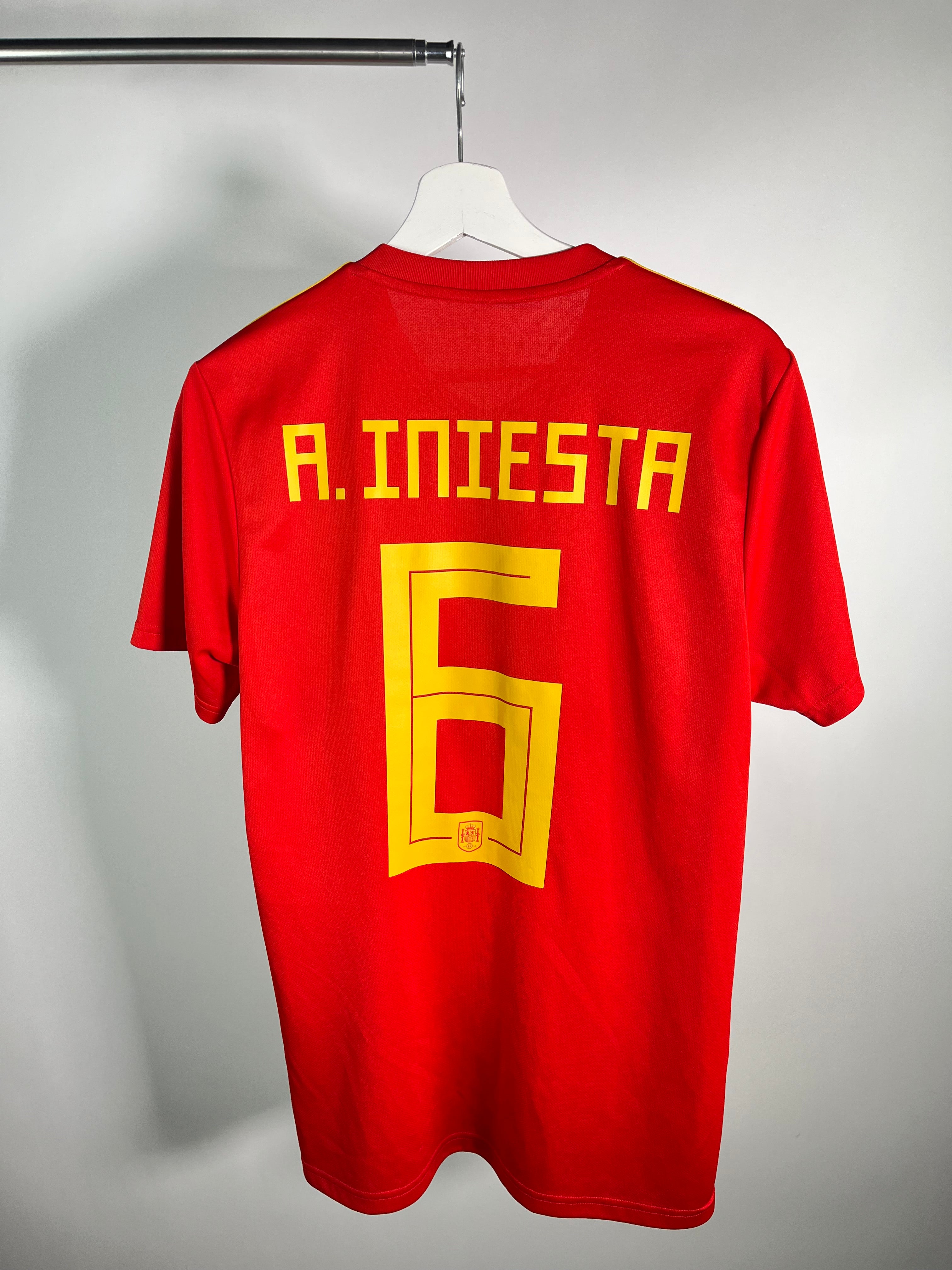 Jersey España Local 2018 2020 Andrés Iniesta (M)