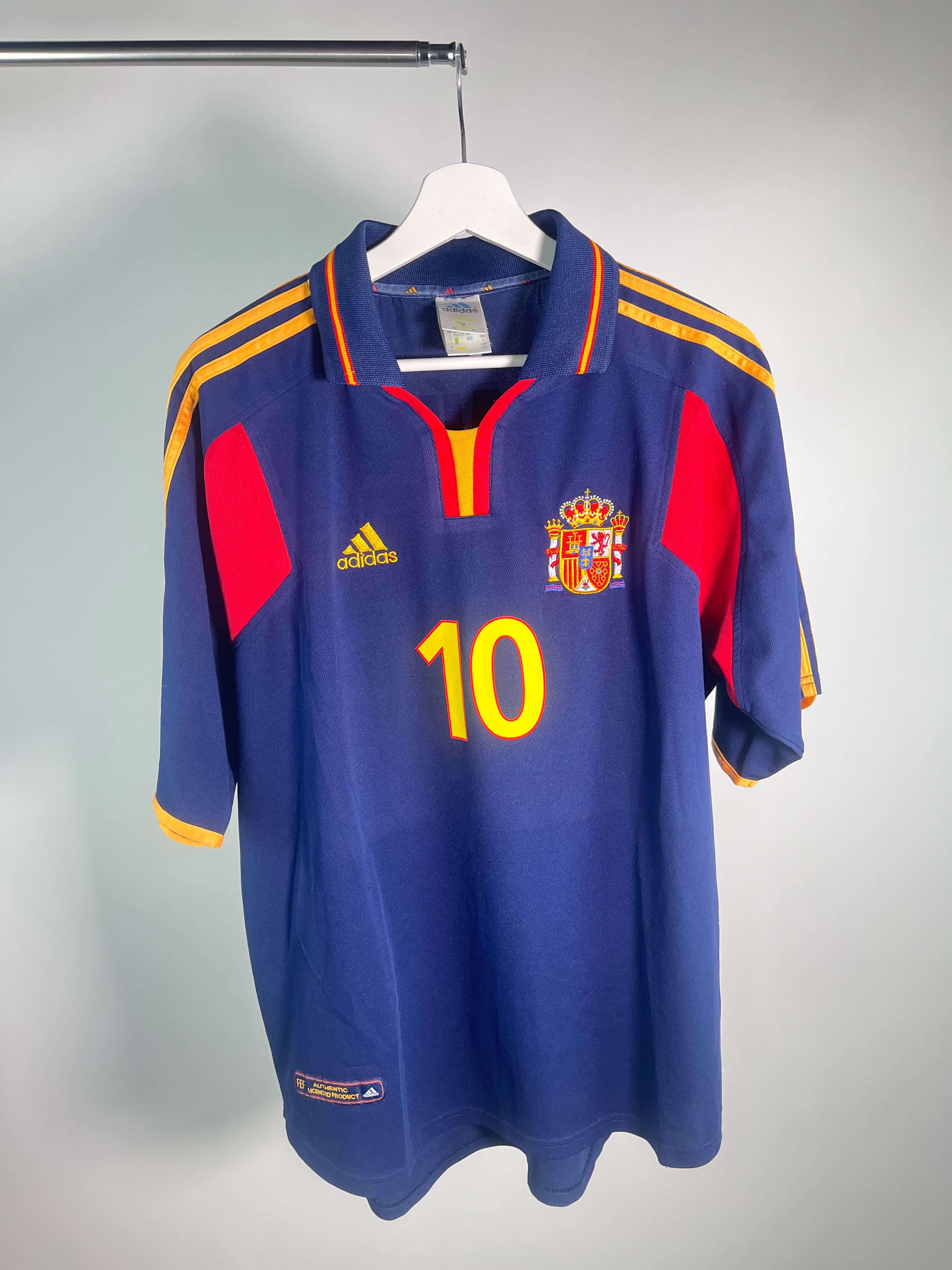 Jersey España Visita 1998 2000 Raúl González (L)