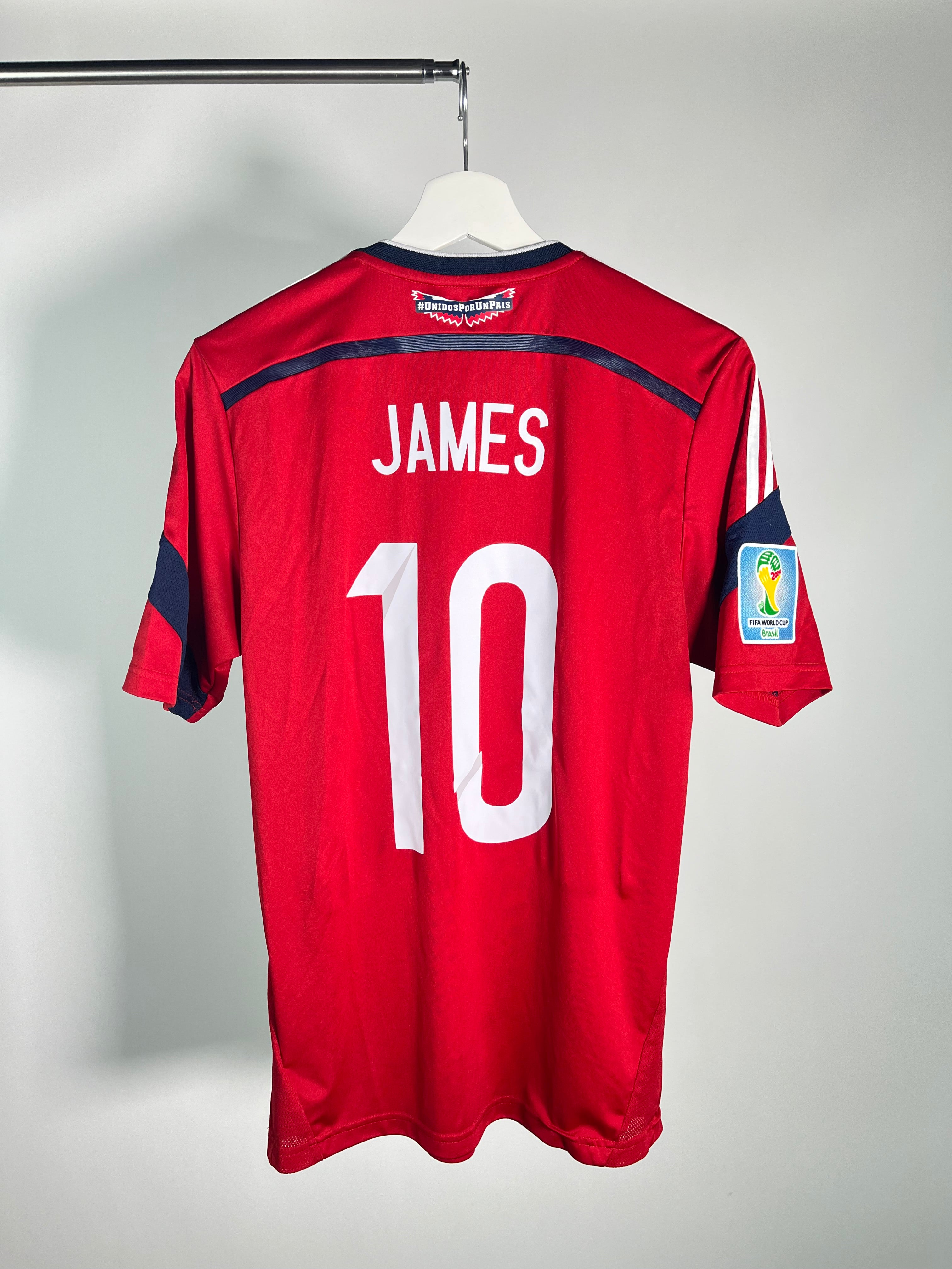 Jersey Colombia Visita 2014 2015 *Mundial Brasil* James Rodríguez (S)