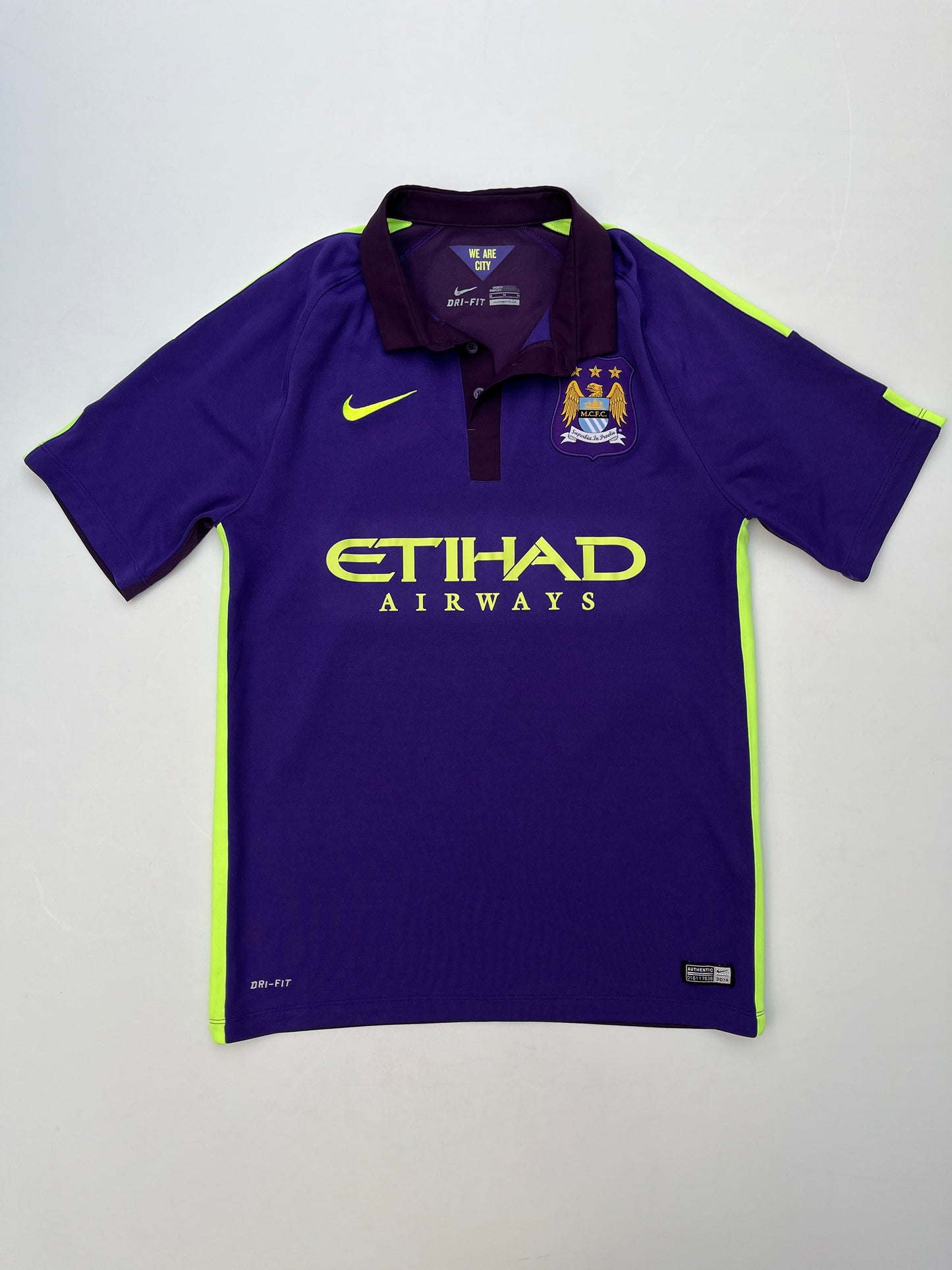 Jersey Manchester City Tercera 2014 2015 Kun Aguero (M)