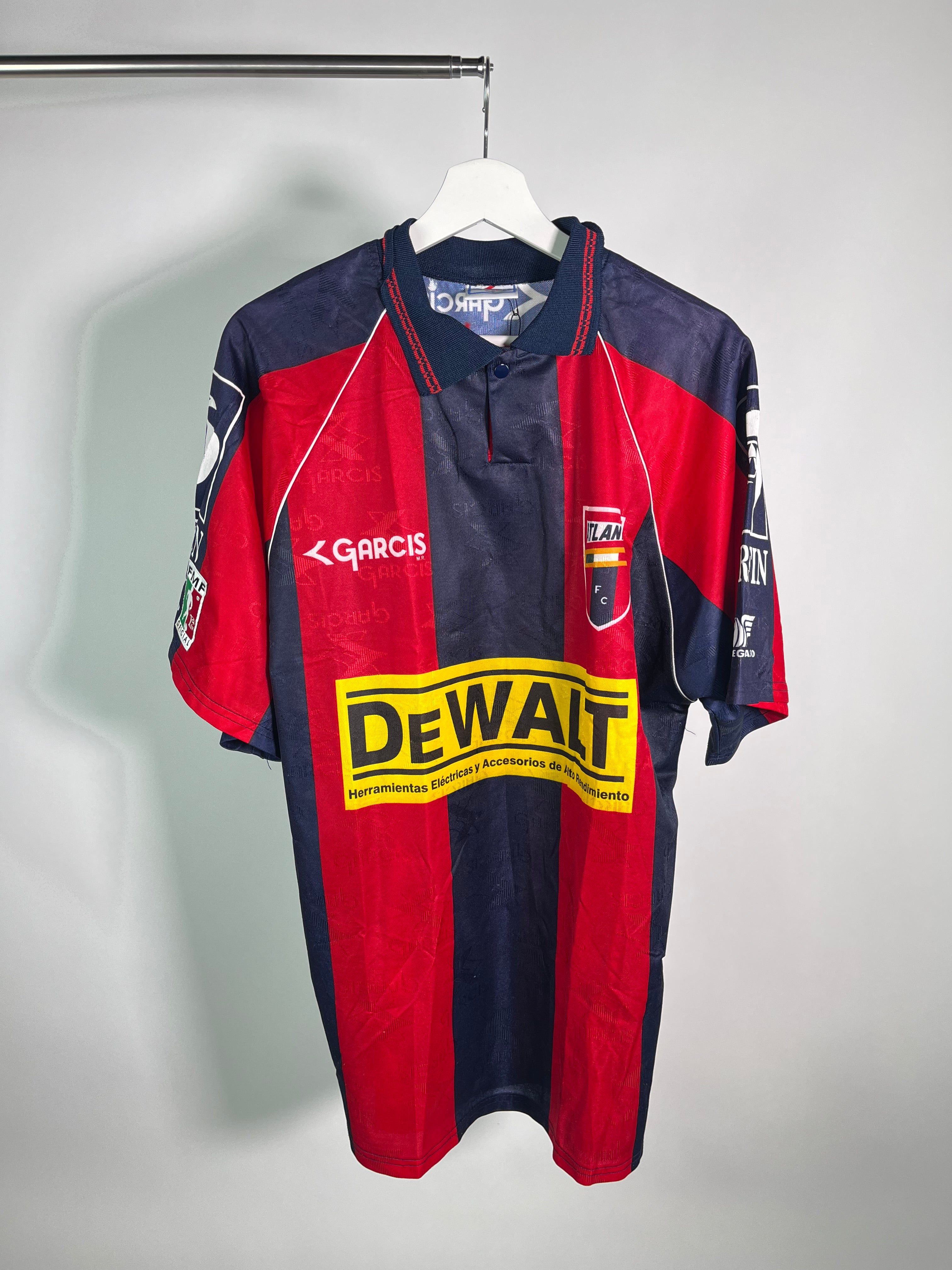 Jersey Atlante Local 1997 1998 Match Worn Ignacio "Nacho" Ambriz (L)