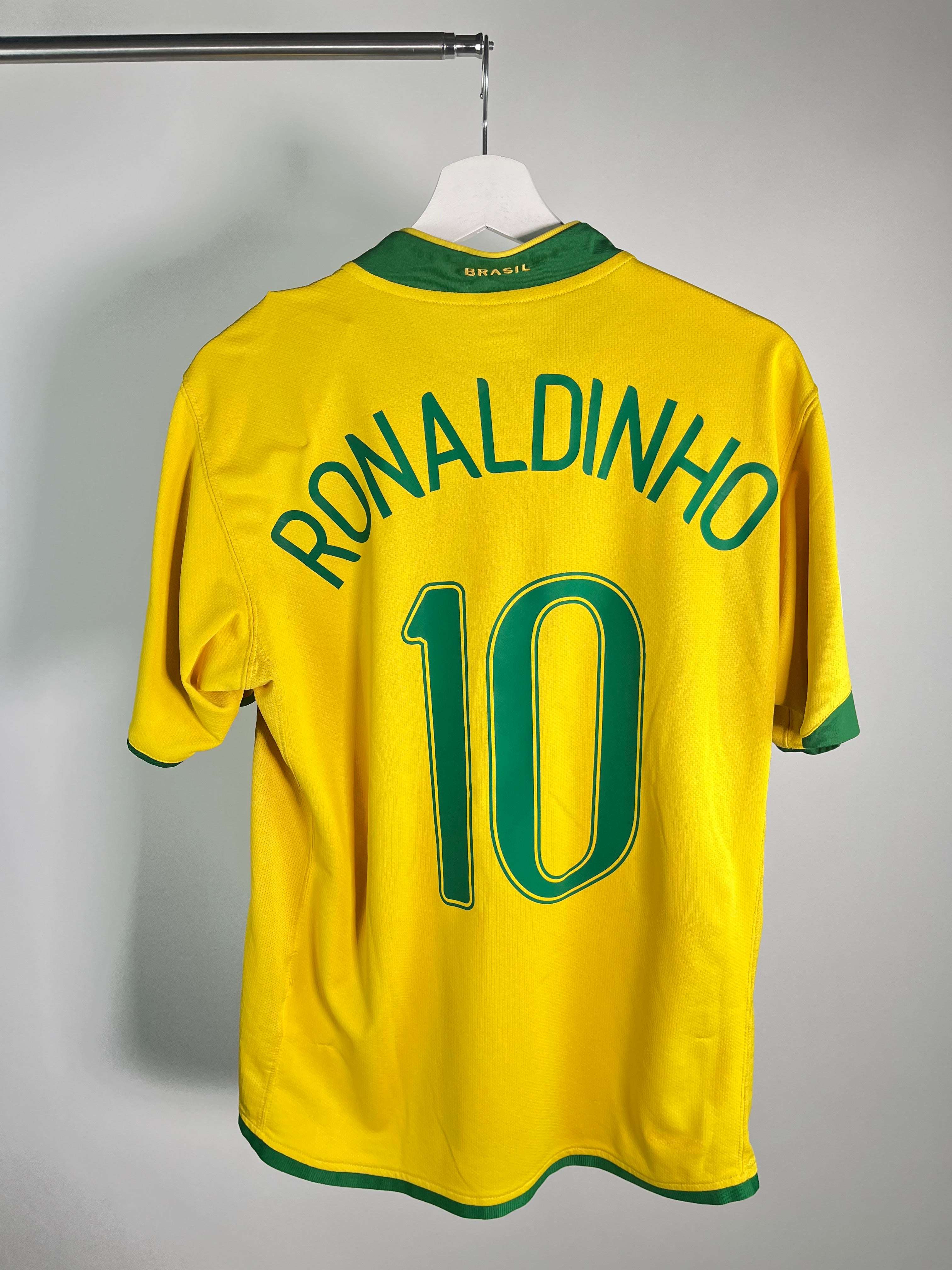 Jersey Brasil Local 2006 2008 *Mundial Alemania* Ronaldinho (M)