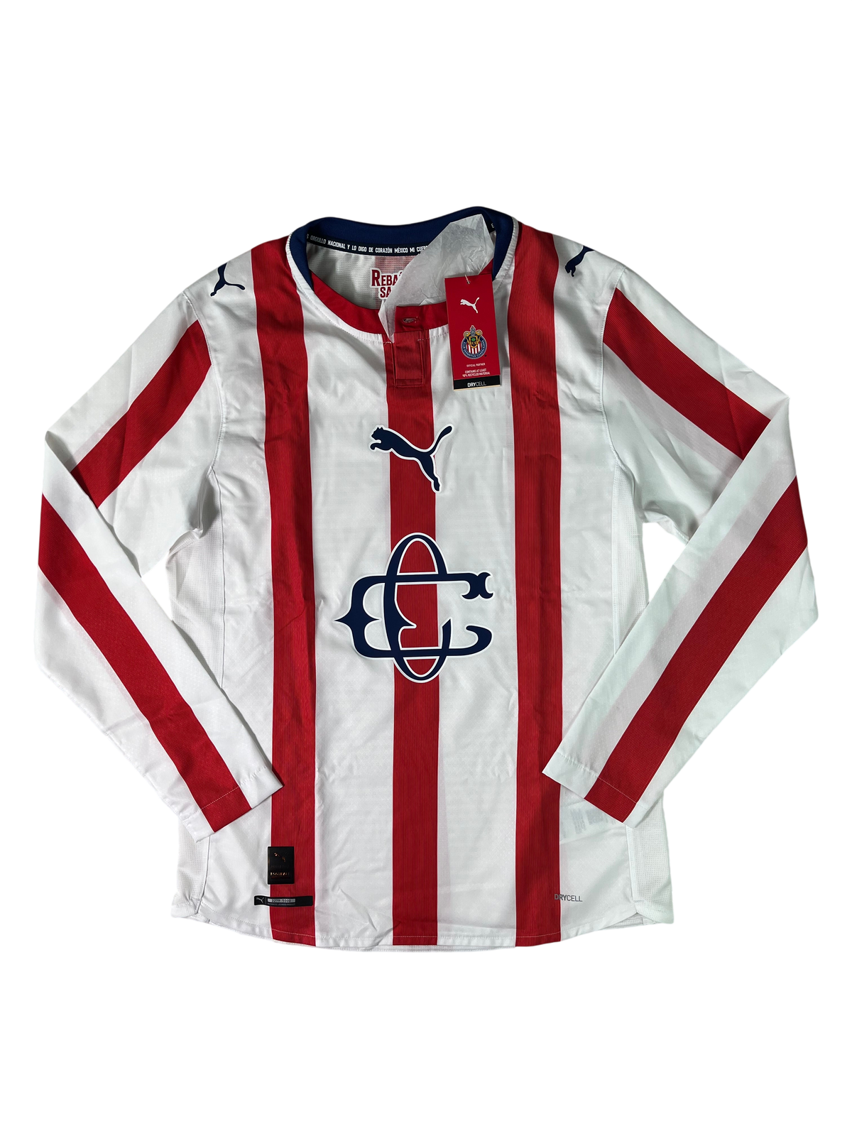 Jersey Chivas 120 Aniversario Foliado 3279/5000 Versión Jugador *Con Caja* (S)