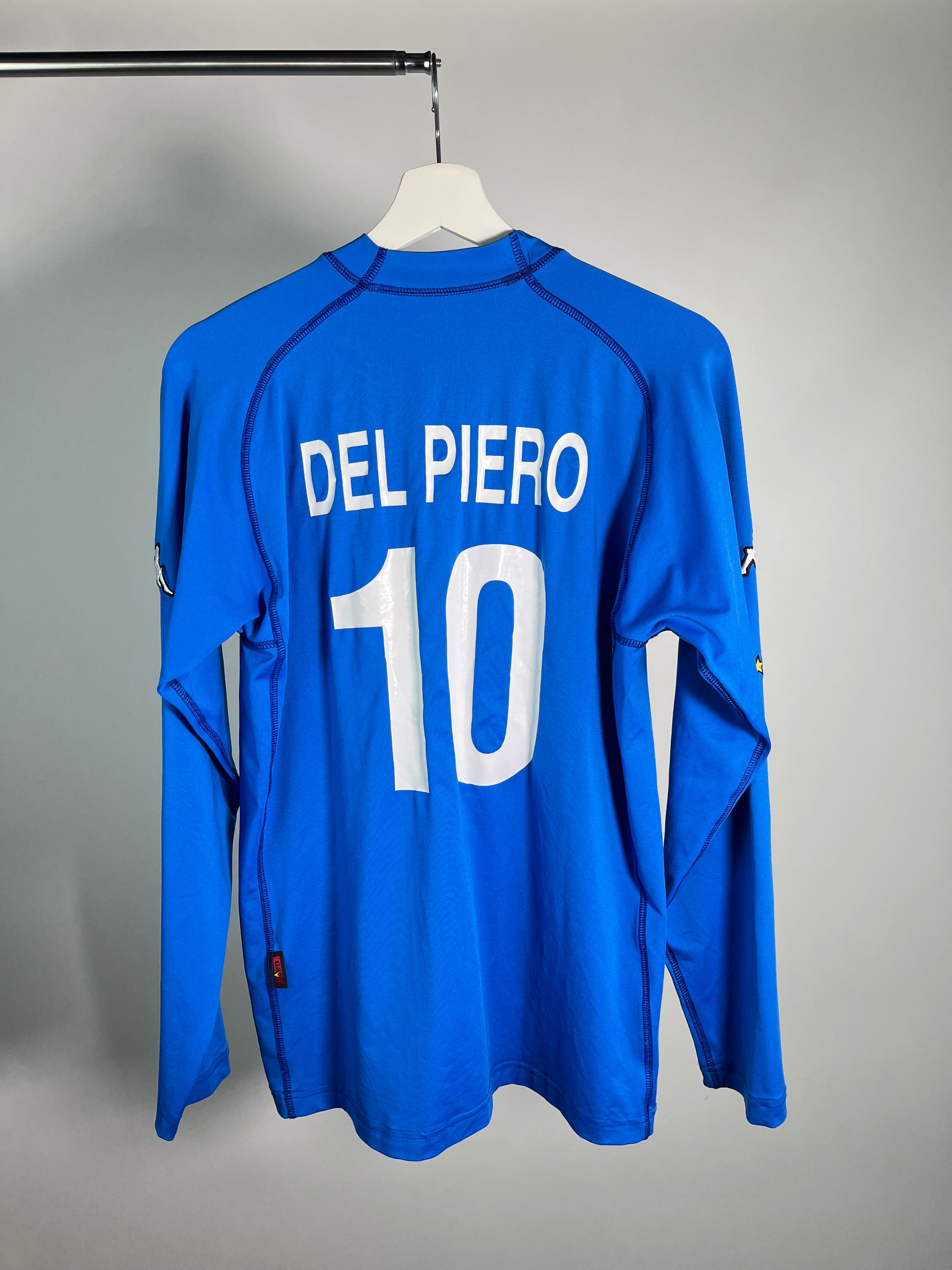 Jersey Italia Local 2000 2002 Manga Larga Alessandro Del Piero (XL)