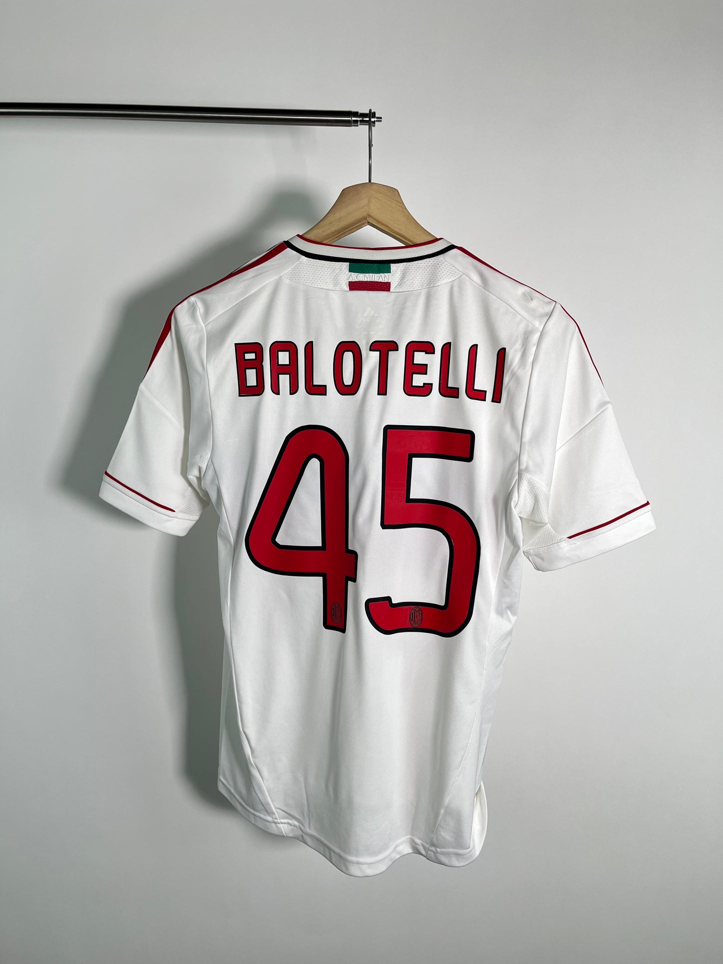 Jersey AC Milan Visita 2012 2013 Mario Balotelli (S)