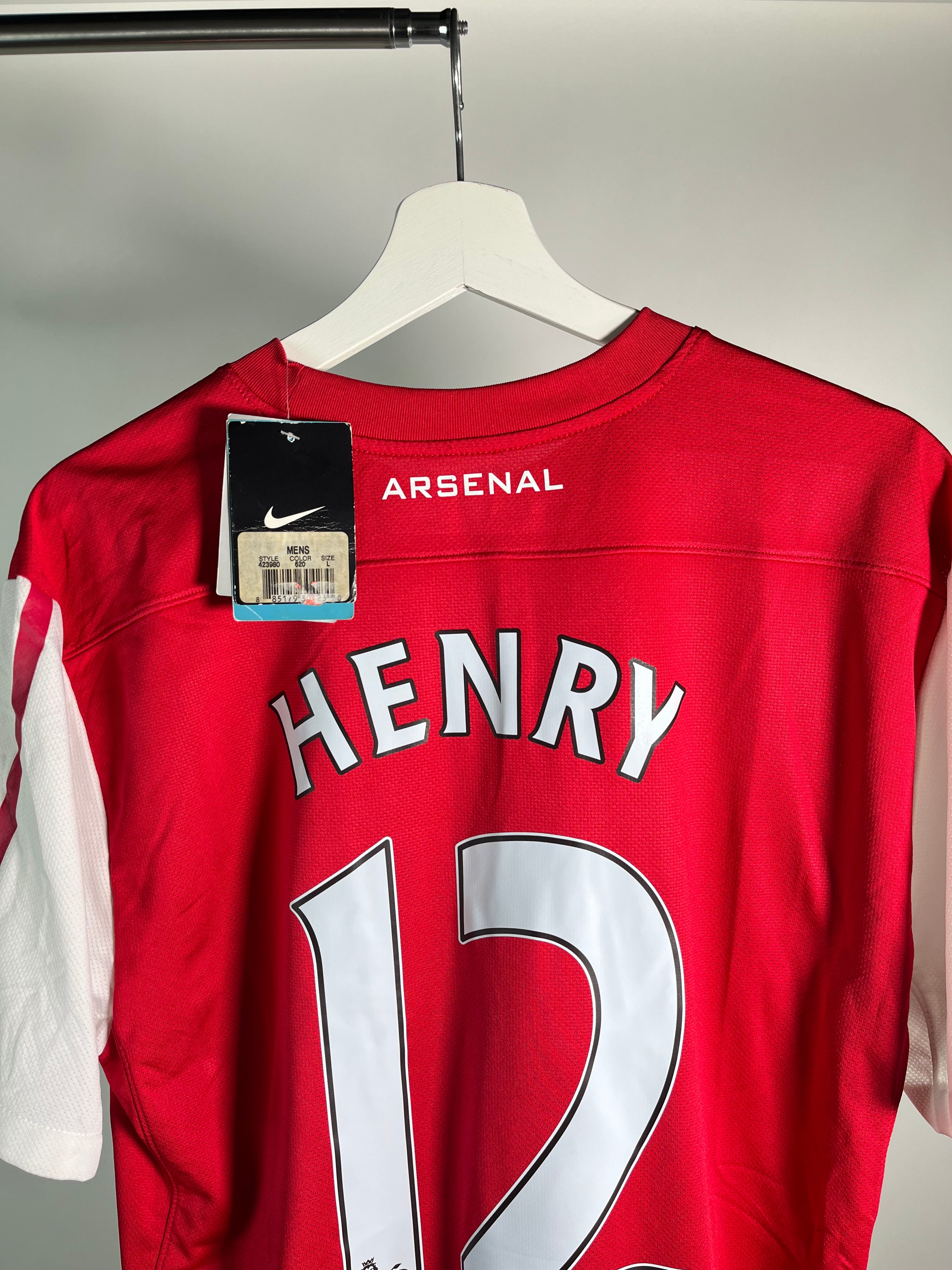 Jersey Arsenal Local 2011 2012 *C/Etiquetas* Thierry Henry (L)