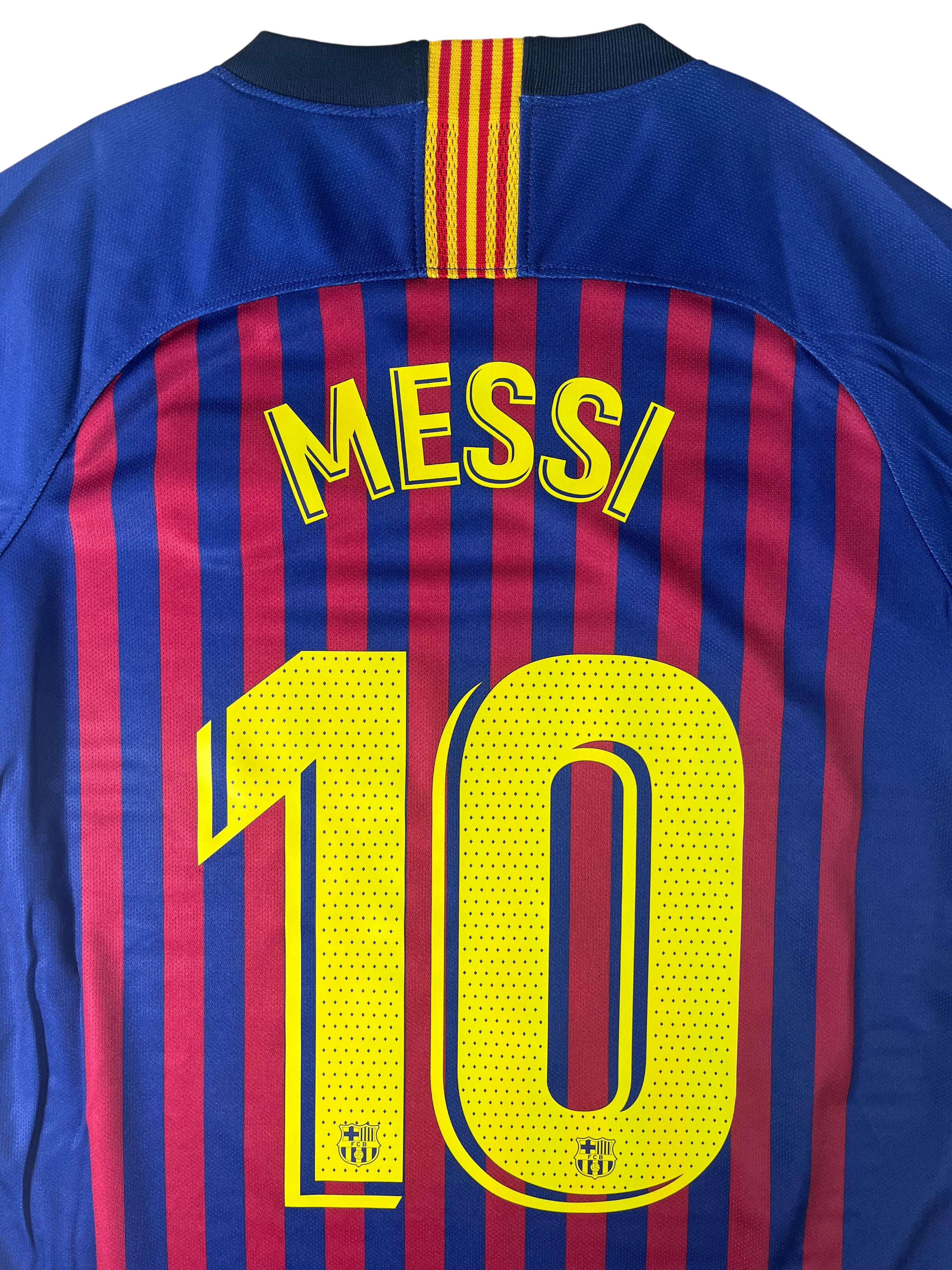 Jersey Barcelona Local 2017 2018 Lionel Messi *C/Etiquetas*