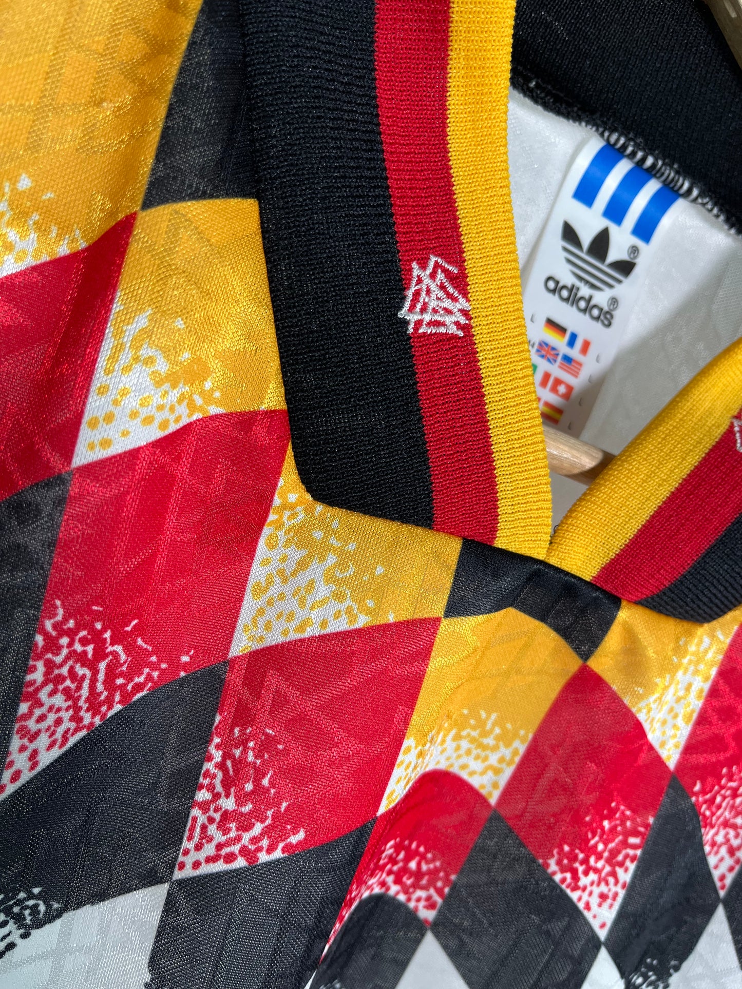 Jersey Alemania Local 1994 1996 Autografiado (L)
