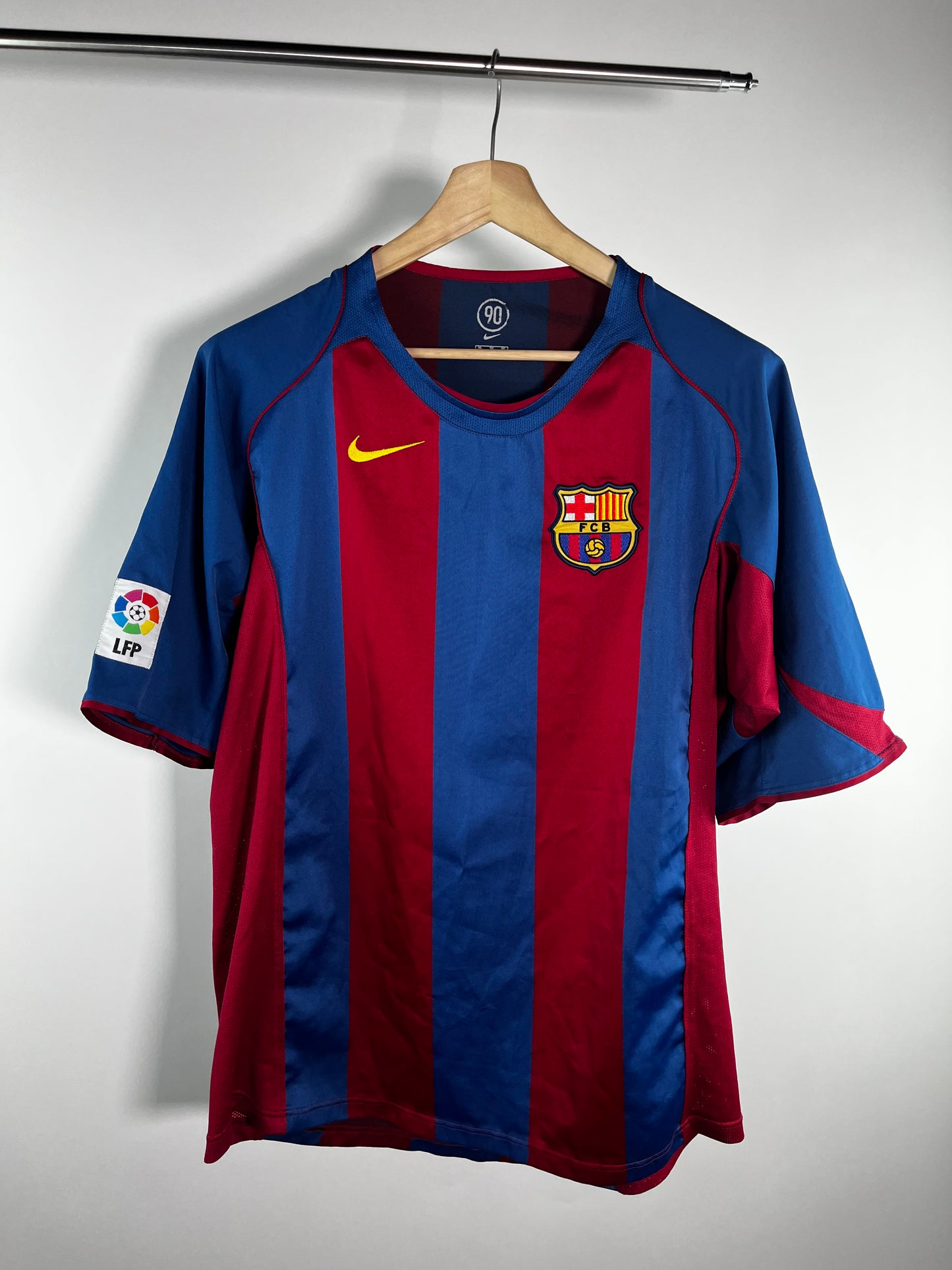 Jersey Barcelona Local 2004 2005 Ronaldinho (XL)