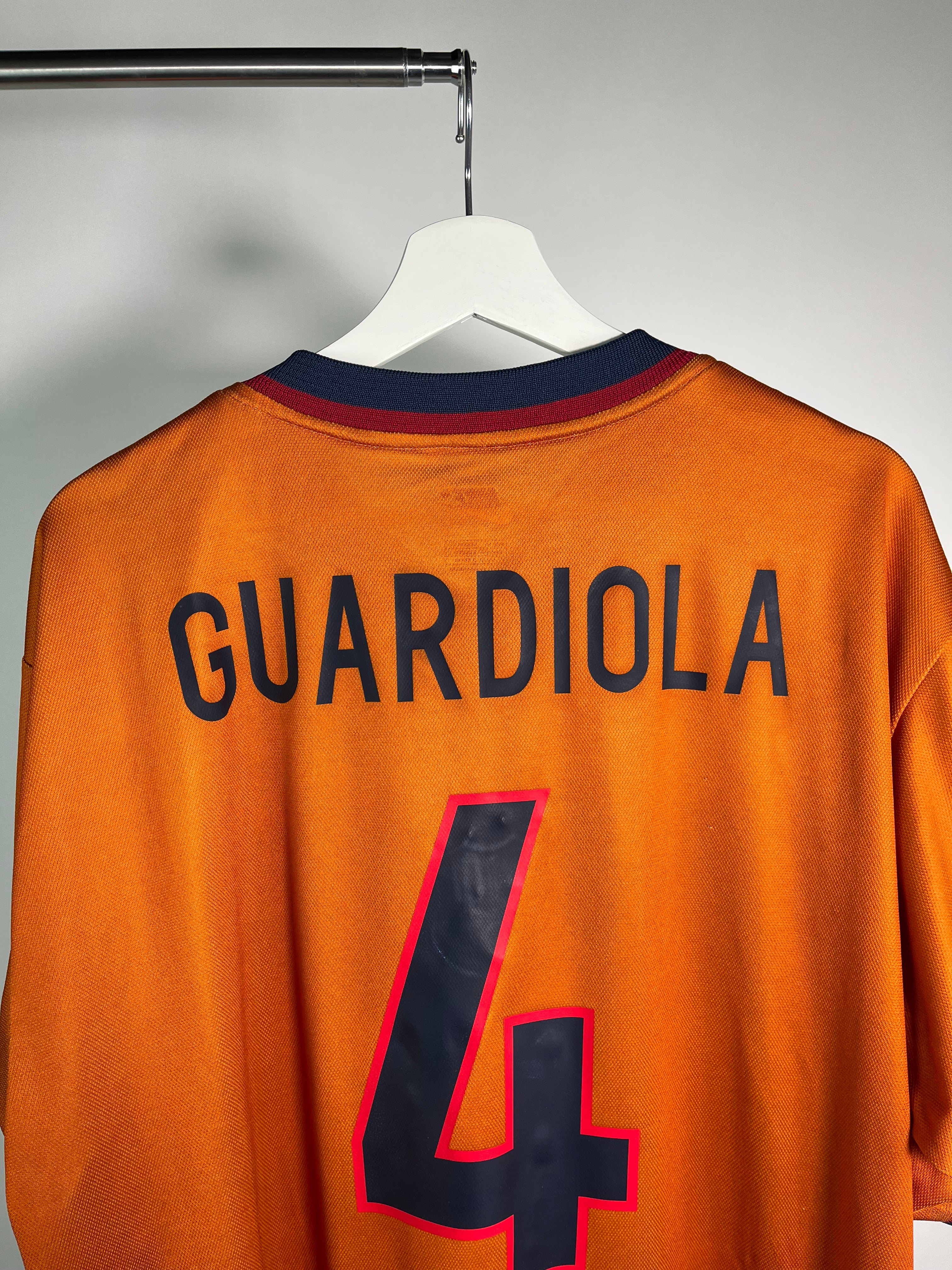 Jersey Barcelona Tercera 1998 2000 Pep Guardiola (XL)