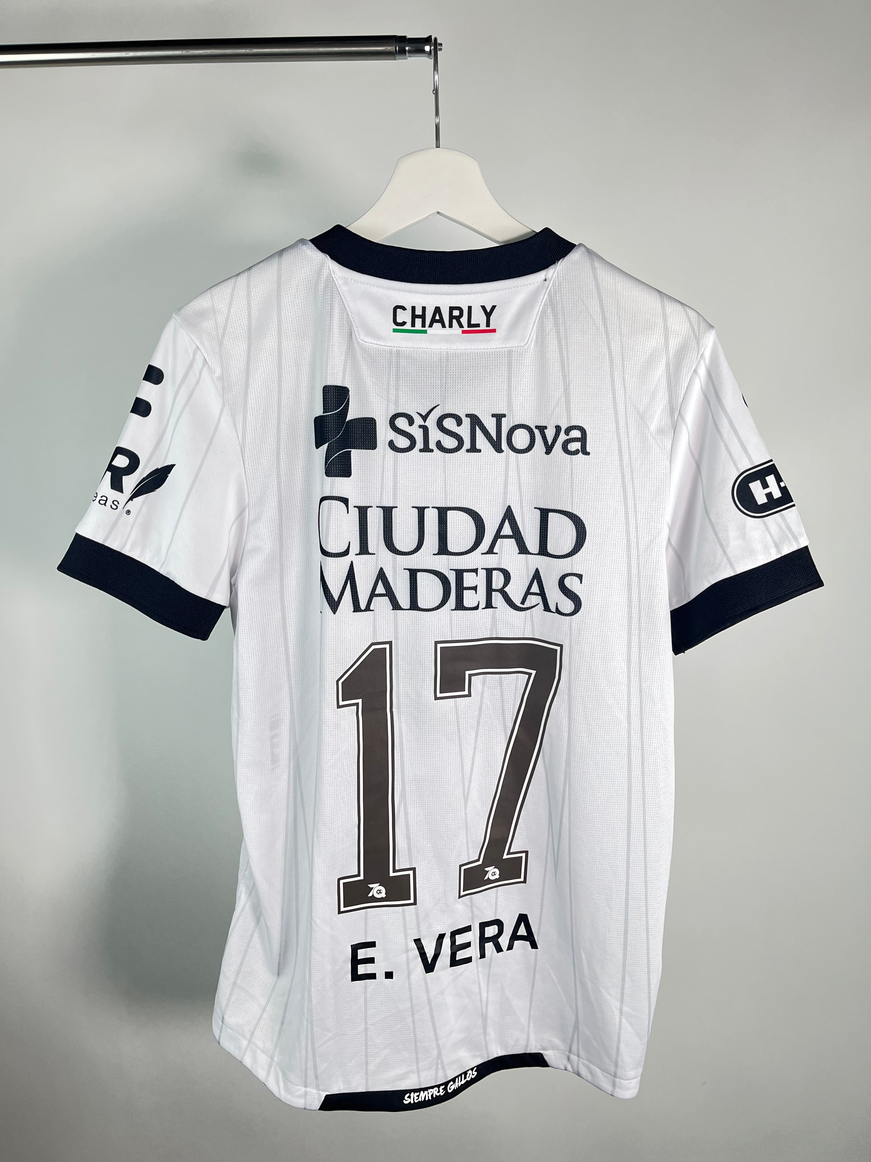 Jersey Querétaro Visita 2020 2021 Match Worn Érik Vera (S)