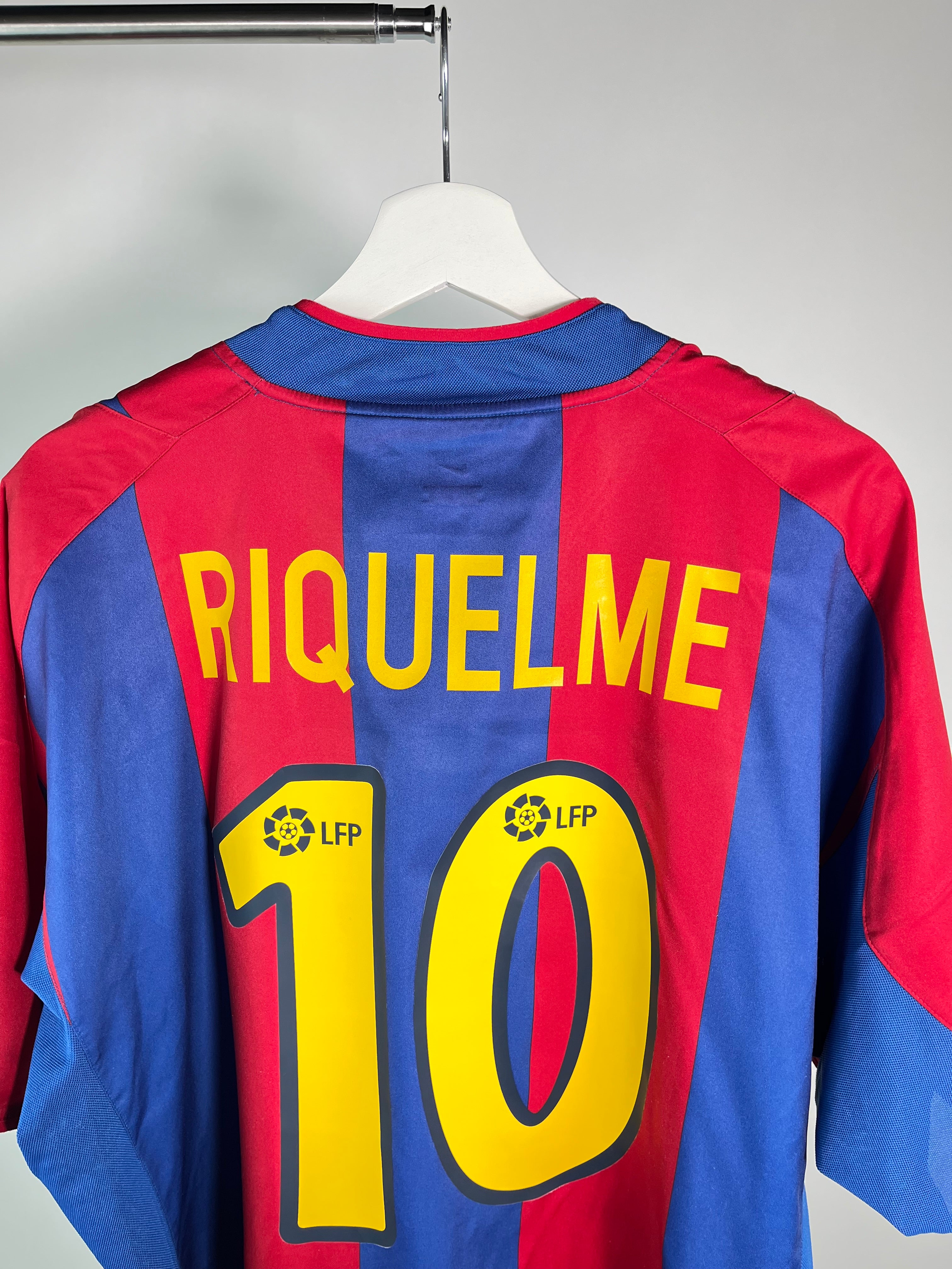Jersey Barcelona Local 2002 2003 Juan Román Riquelme (L)